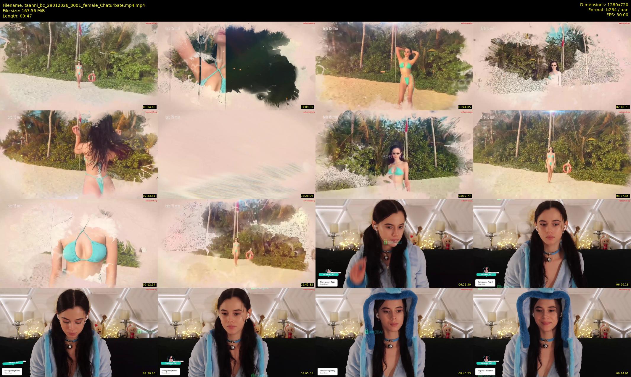 taanni_bc — 10 minute Chaturbate female cam show recording, 720p, Jan 29, 2026