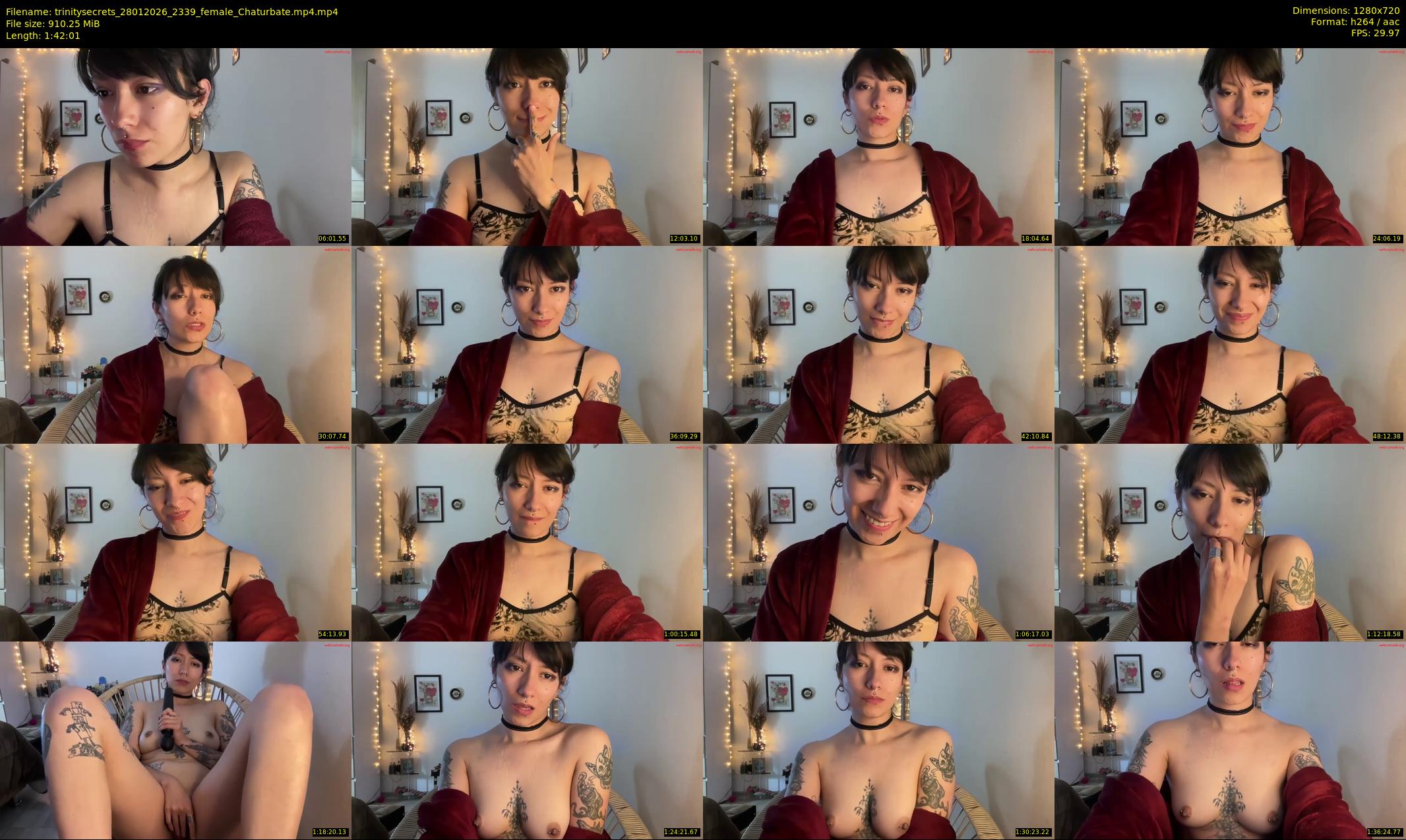 trinitysecrets — 103 minute Chaturbate female cam show recording, 720p, Jan 28, 2026