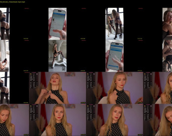 vika54784 — 9 minute Chaturbate female cam show recording, 720p, Jan 28, 2026