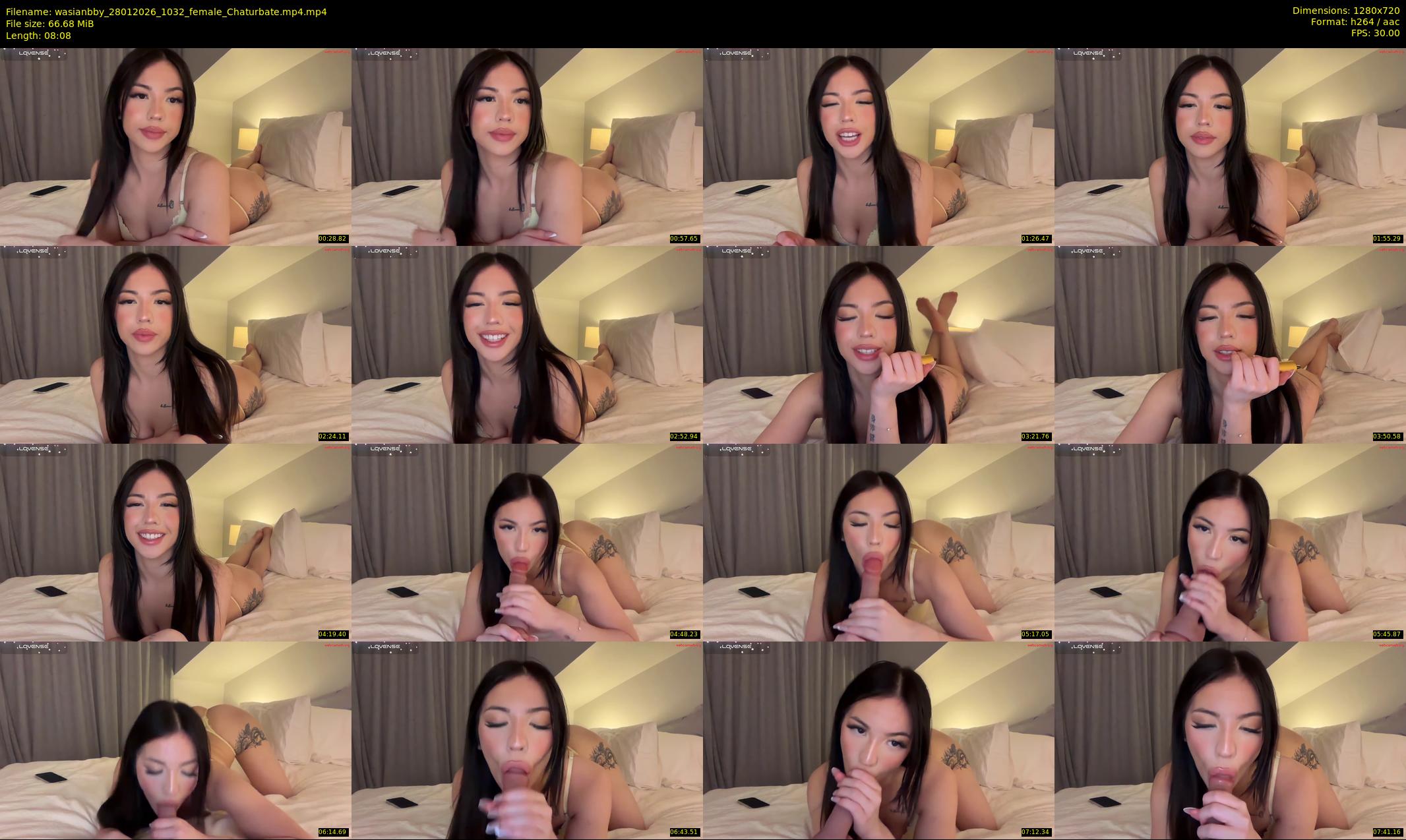 wasianbby — 9 minute Chaturbate female cam show recording, 720p, Jan 28, 2026