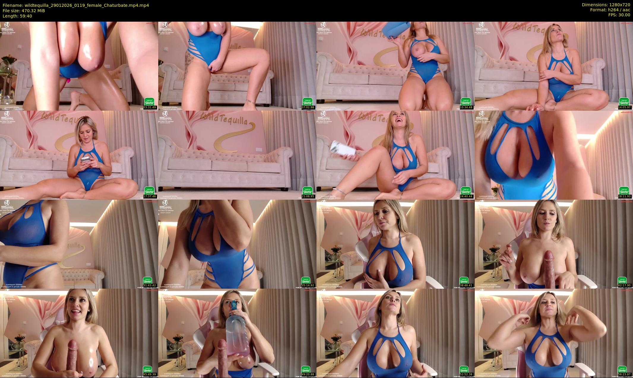 wildtequilla — 60 minute Chaturbate couple cam show recording, 720p, Jan 29, 2026