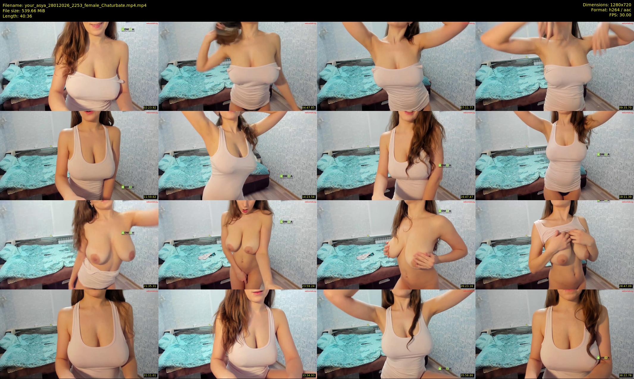 your_asya — 41 minute Chaturbate female cam show recording, 720p, Jan 28, 2026