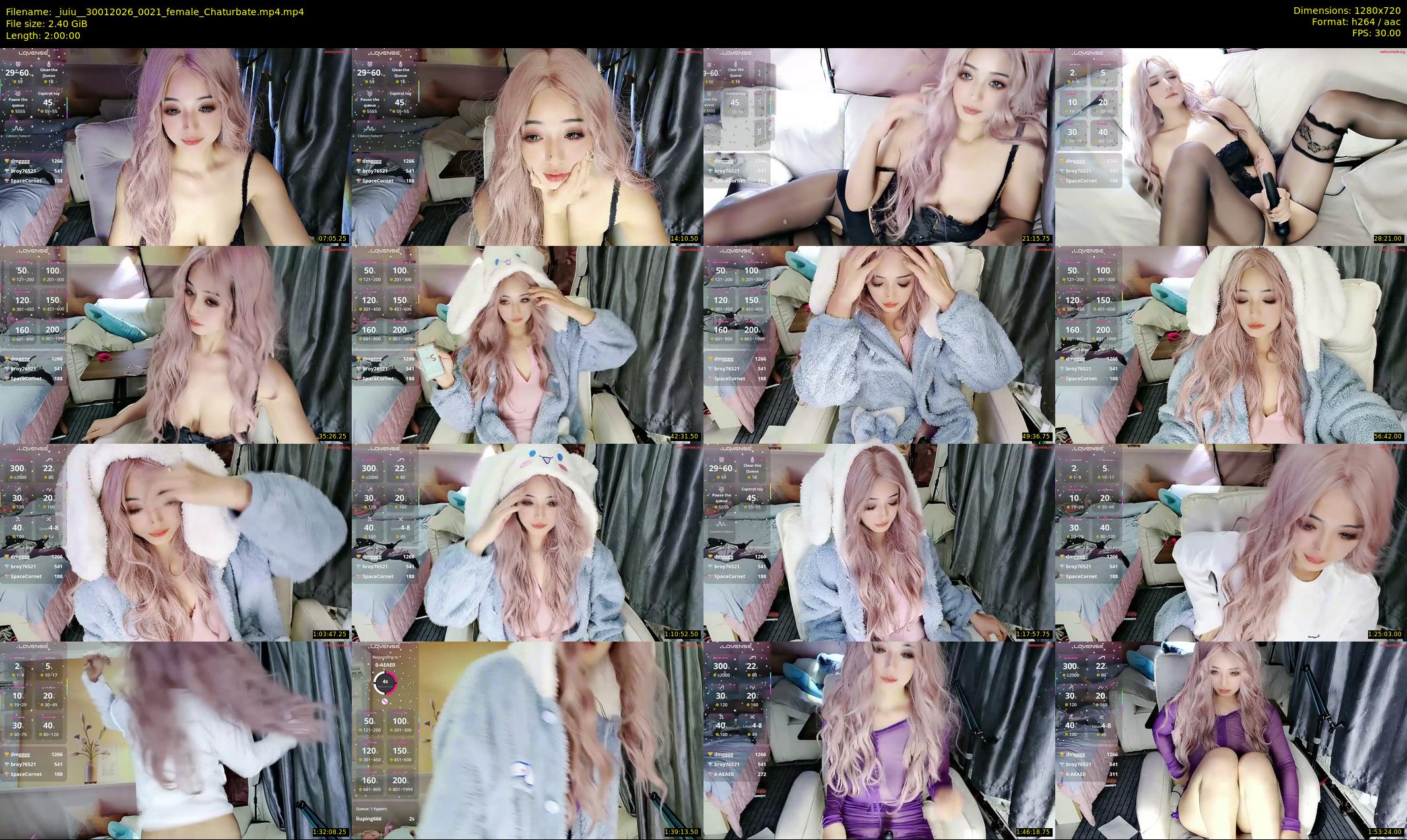 _iuiu_ — 120 minute Chaturbate female cam show recording, 720p, Jan 30, 2026