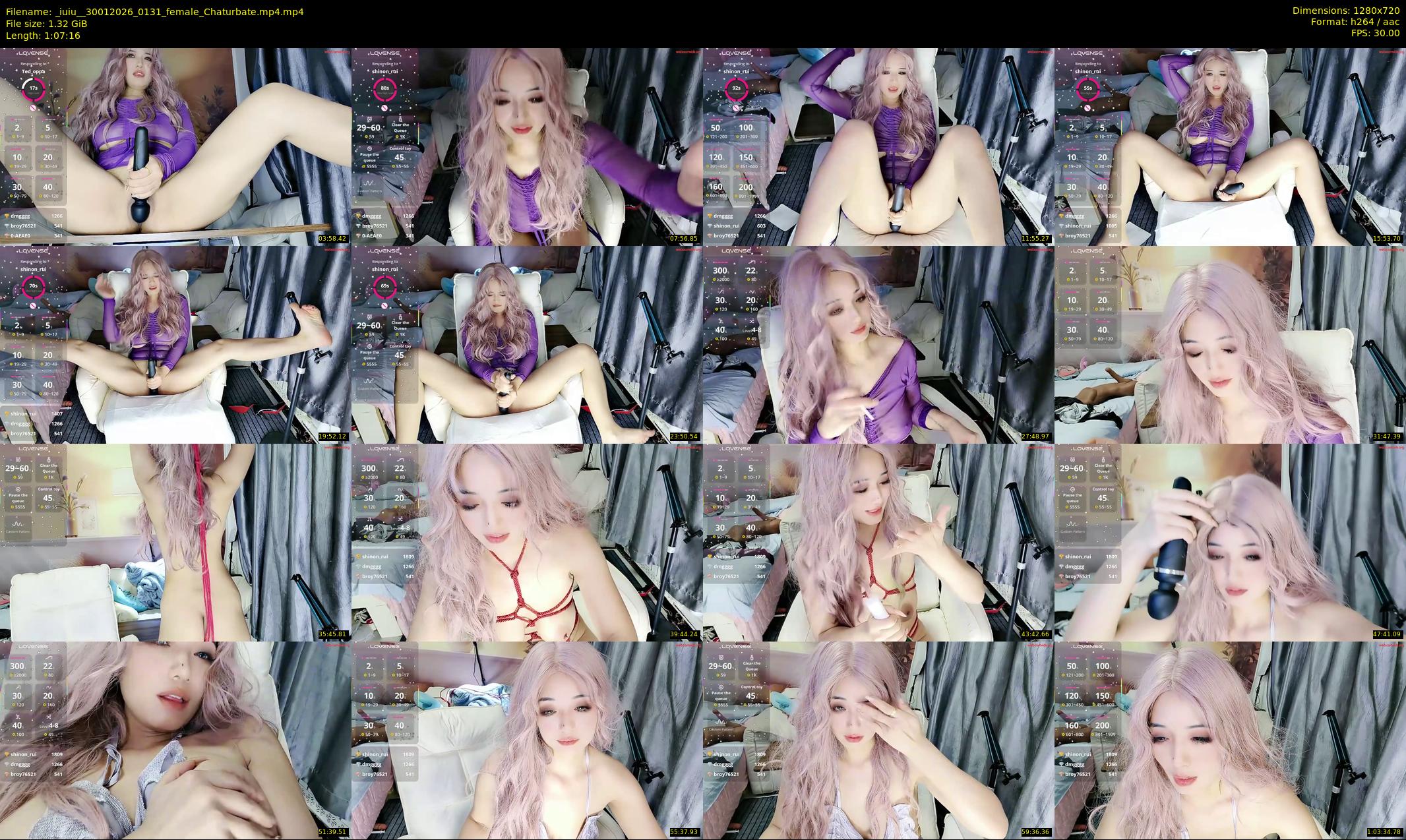 _iuiu_ — 68 minute Chaturbate female cam show recording, 720p, Jan 30, 2026