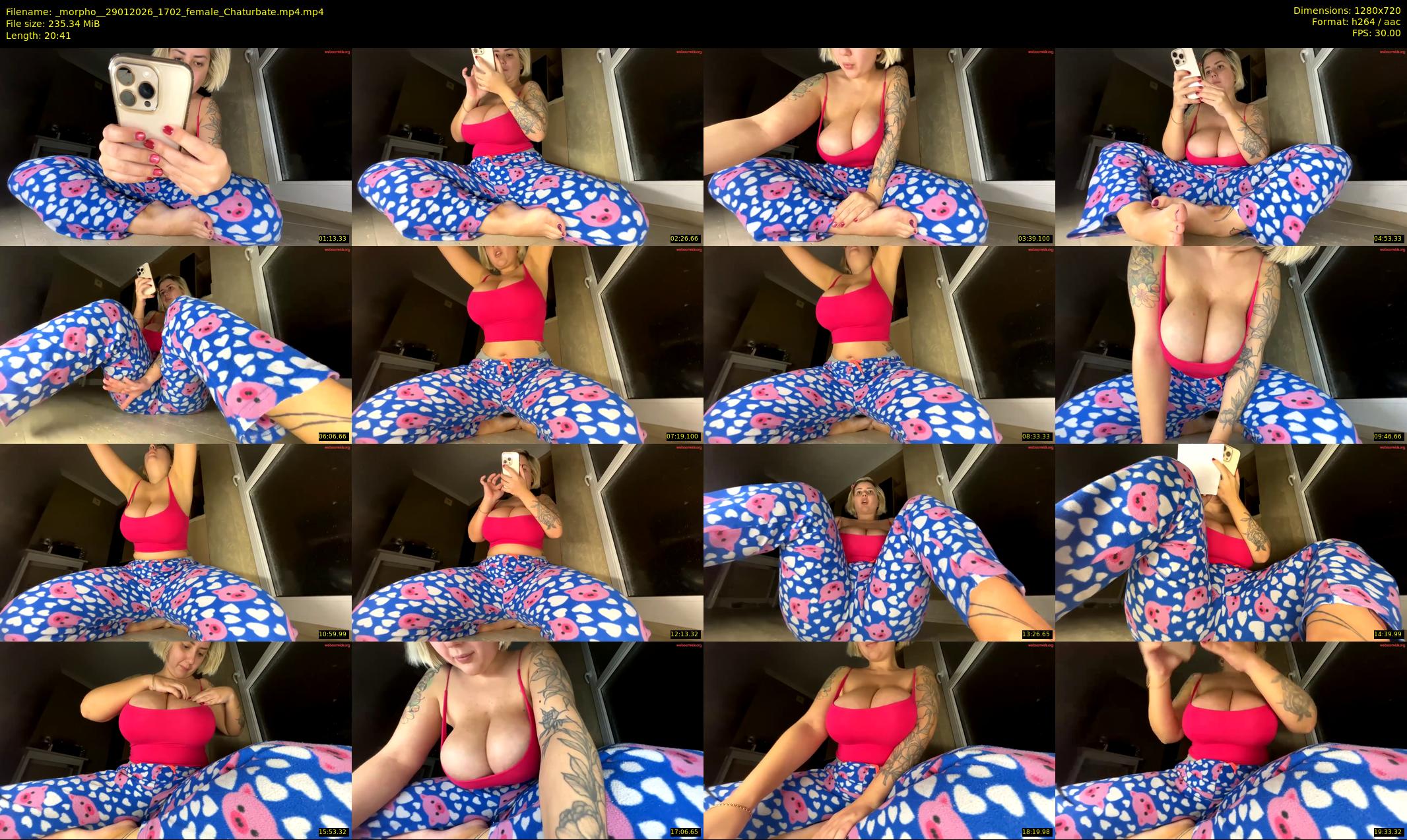 _morpho_ — 21 minute Chaturbate female cam show recording, 720p, Jan 29, 2026
