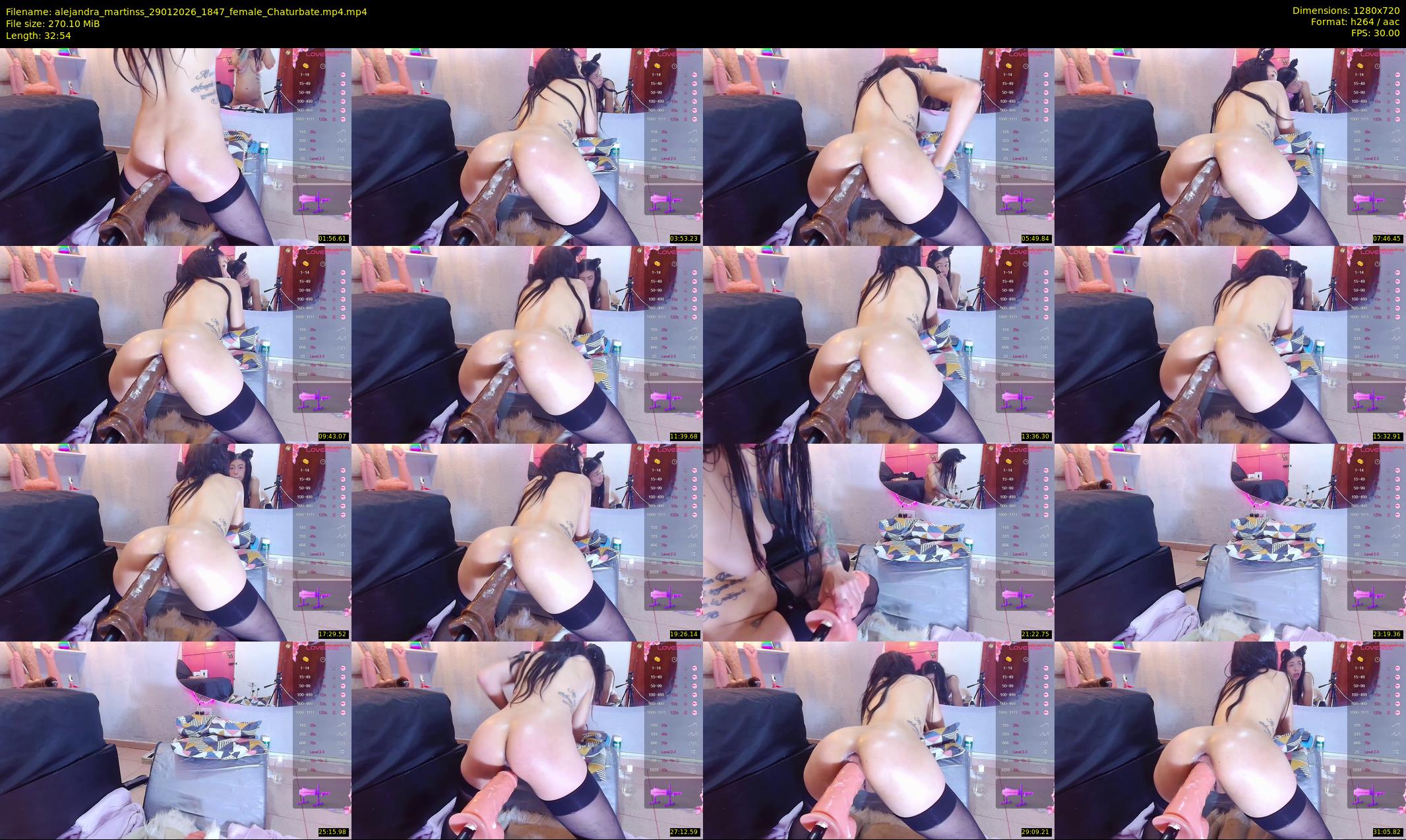 alejandra_martinss — 33 minute Chaturbate female cam show recording, 720p, Jan 29, 2026