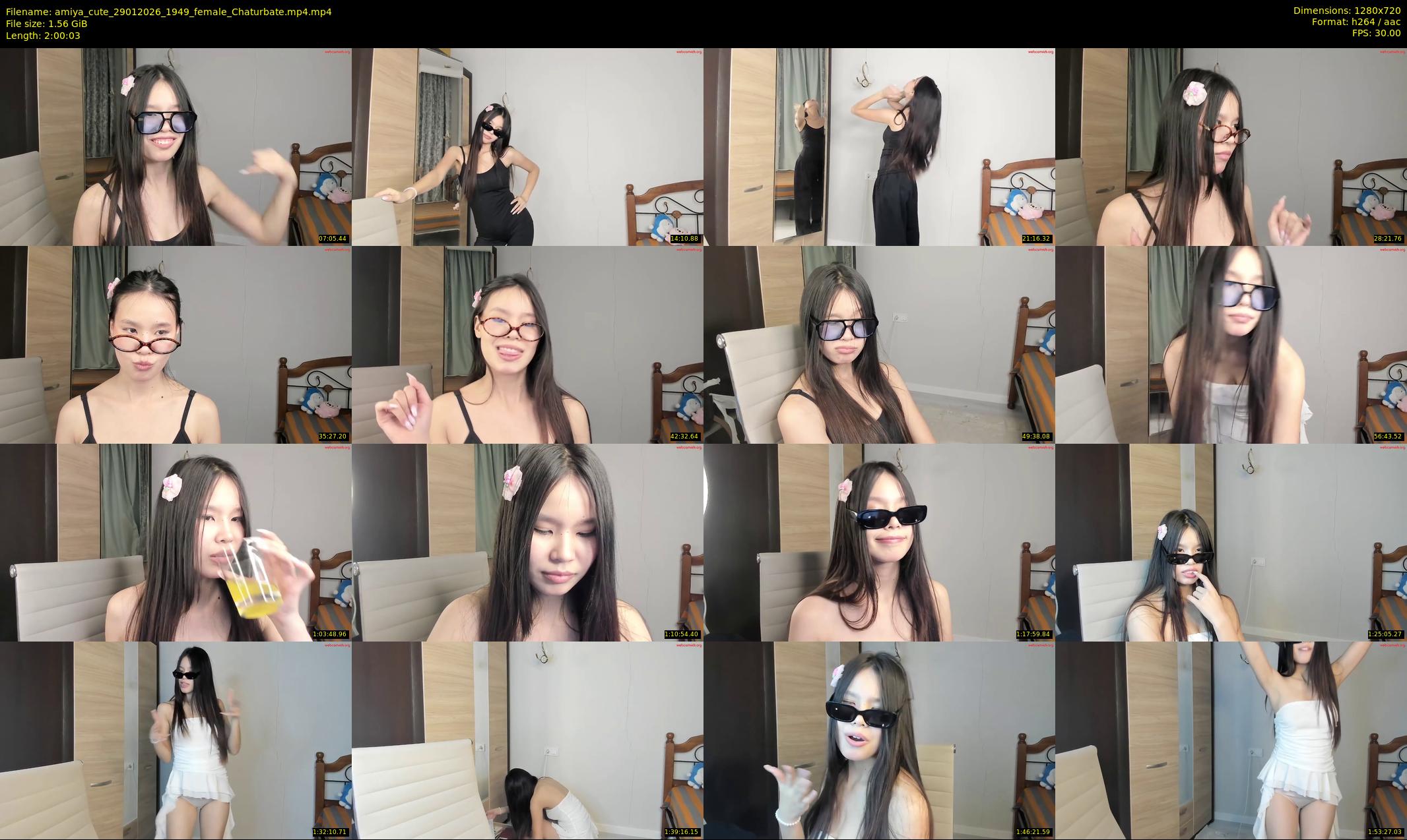 amiya_cute — 121 minute Chaturbate female cam show recording, 720p, Jan 29, 2026
