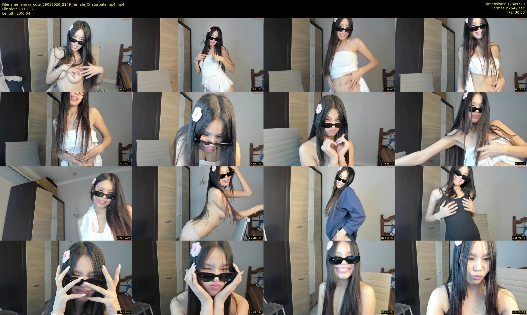 amiya_cute — 121 minute Chaturbate female cam show recording, 720p, Jan 29, 2026