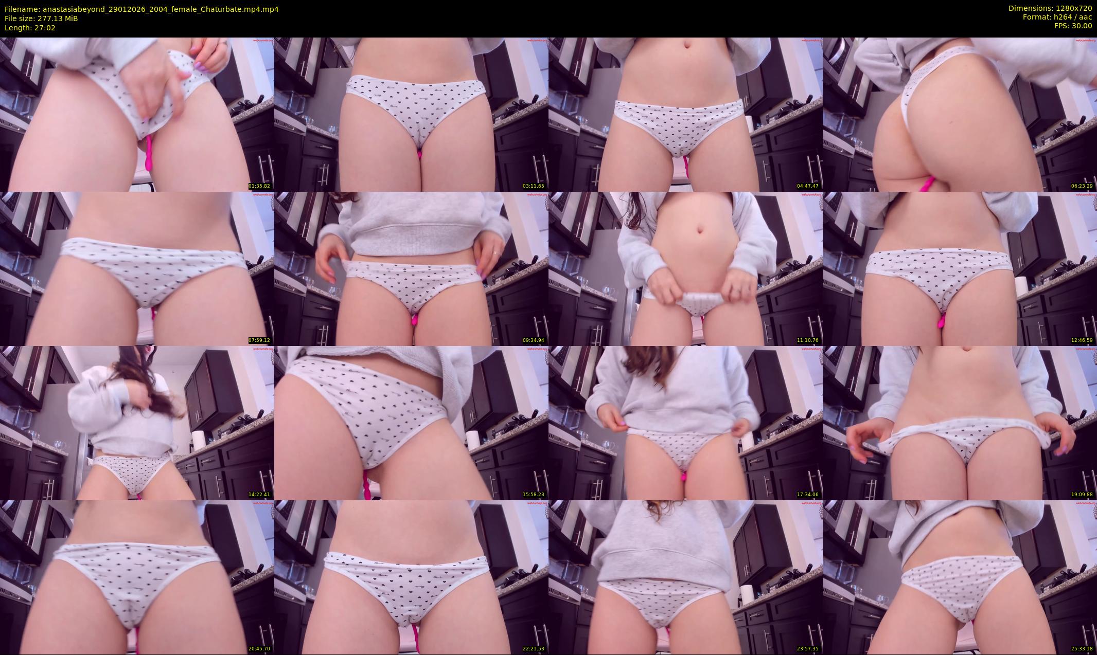 anastasiabeyond — 28 minute Chaturbate female cam show recording, 720p, Jan 29, 2026