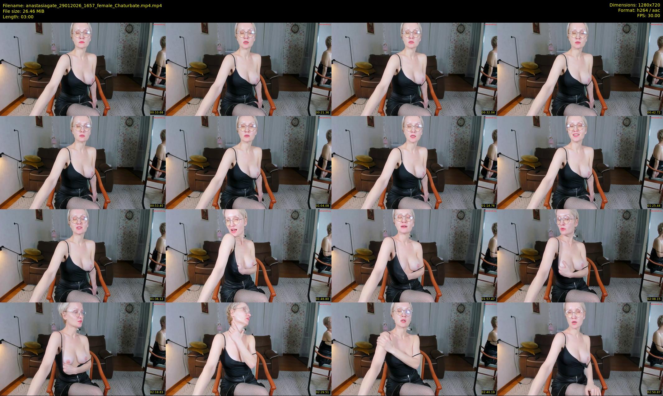 anastasiagate — 3 minute Chaturbate female cam show recording, 720p, Jan 29, 2026