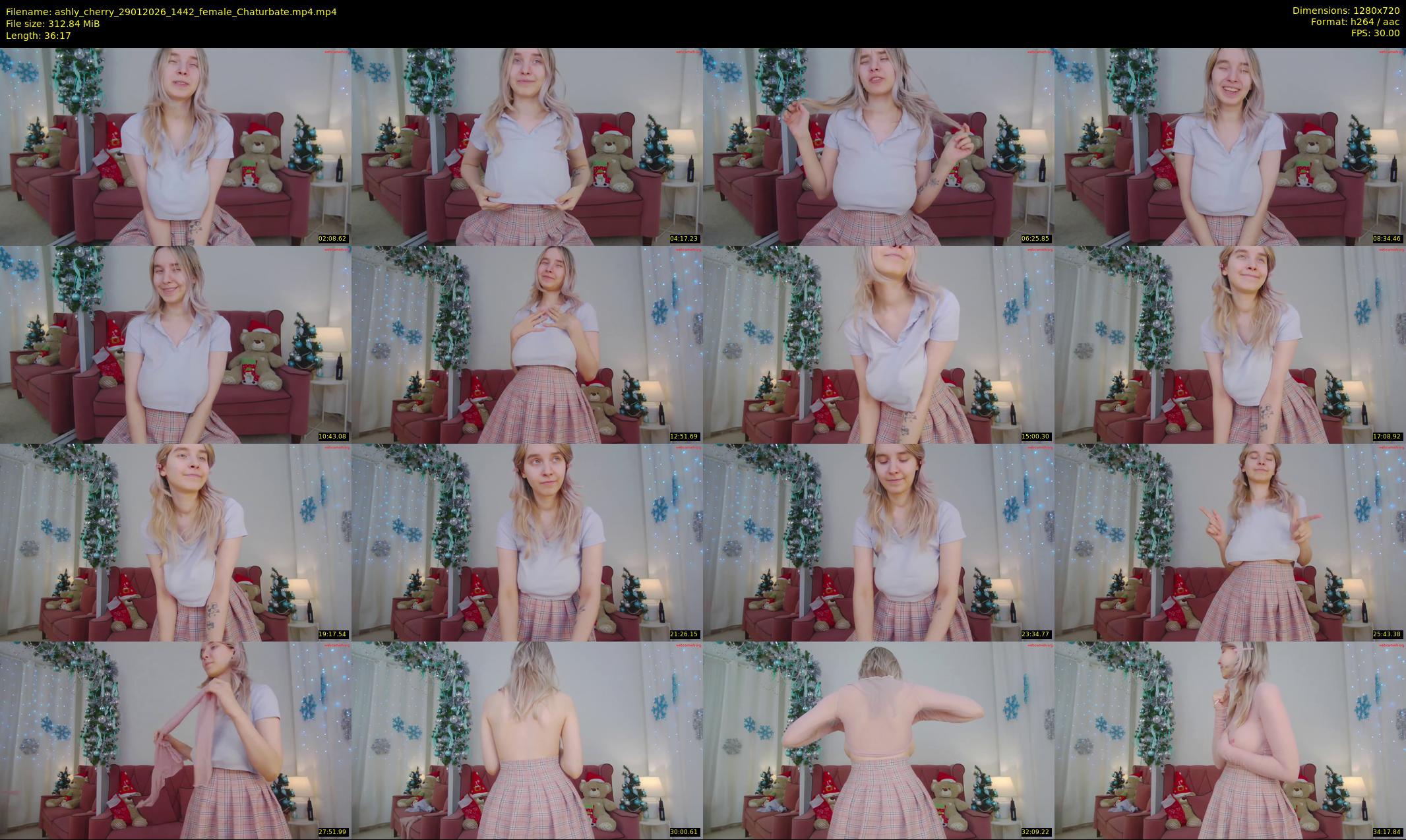 ashly_cherry — 37 minute Chaturbate female cam show recording, 720p, Jan 29, 2026