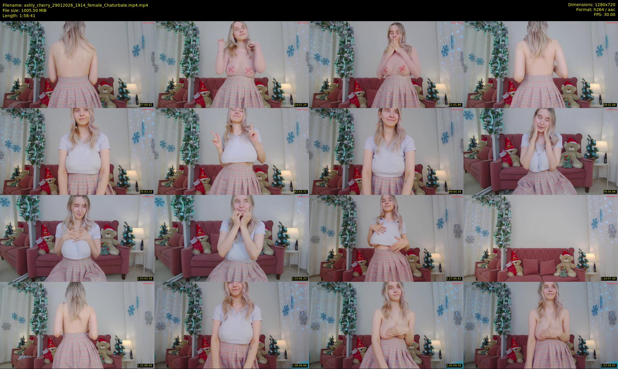 ashly_cherry — 119 minute Chaturbate female cam show recording, 720p, Jan 29, 2026