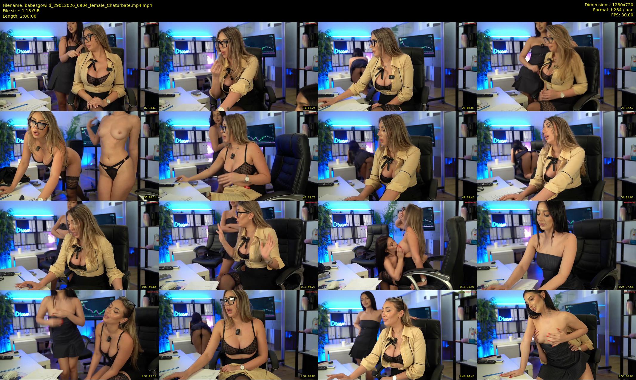 babesgowild — 121 minute Chaturbate couple cam show recording, 720p, Jan 29, 2026