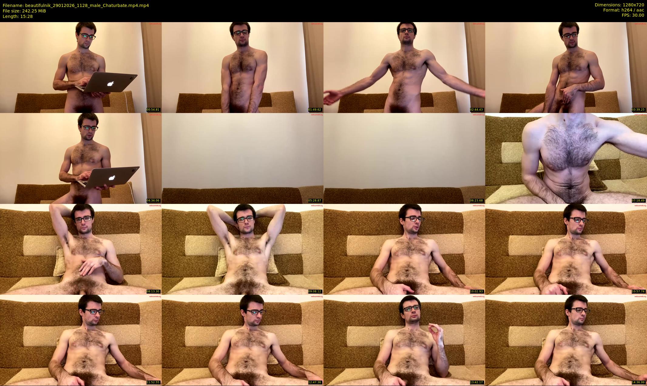 beautifulnik — 16 minute Chaturbate male cam show recording, 720p, Jan 29, 2026