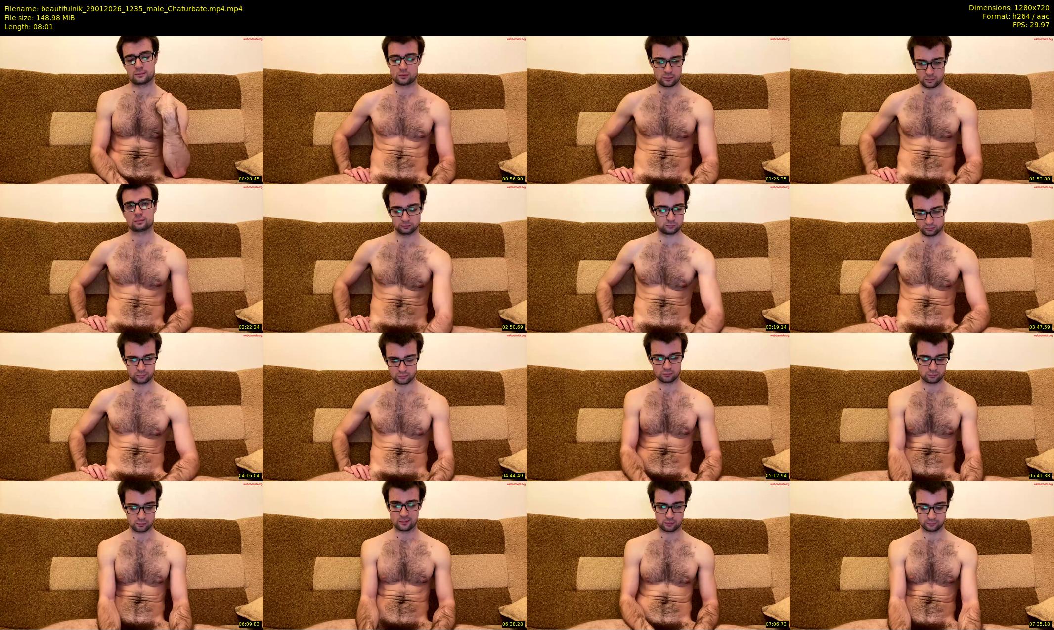 beautifulnik — 9 minute Chaturbate male cam show recording, 720p, Jan 29, 2026