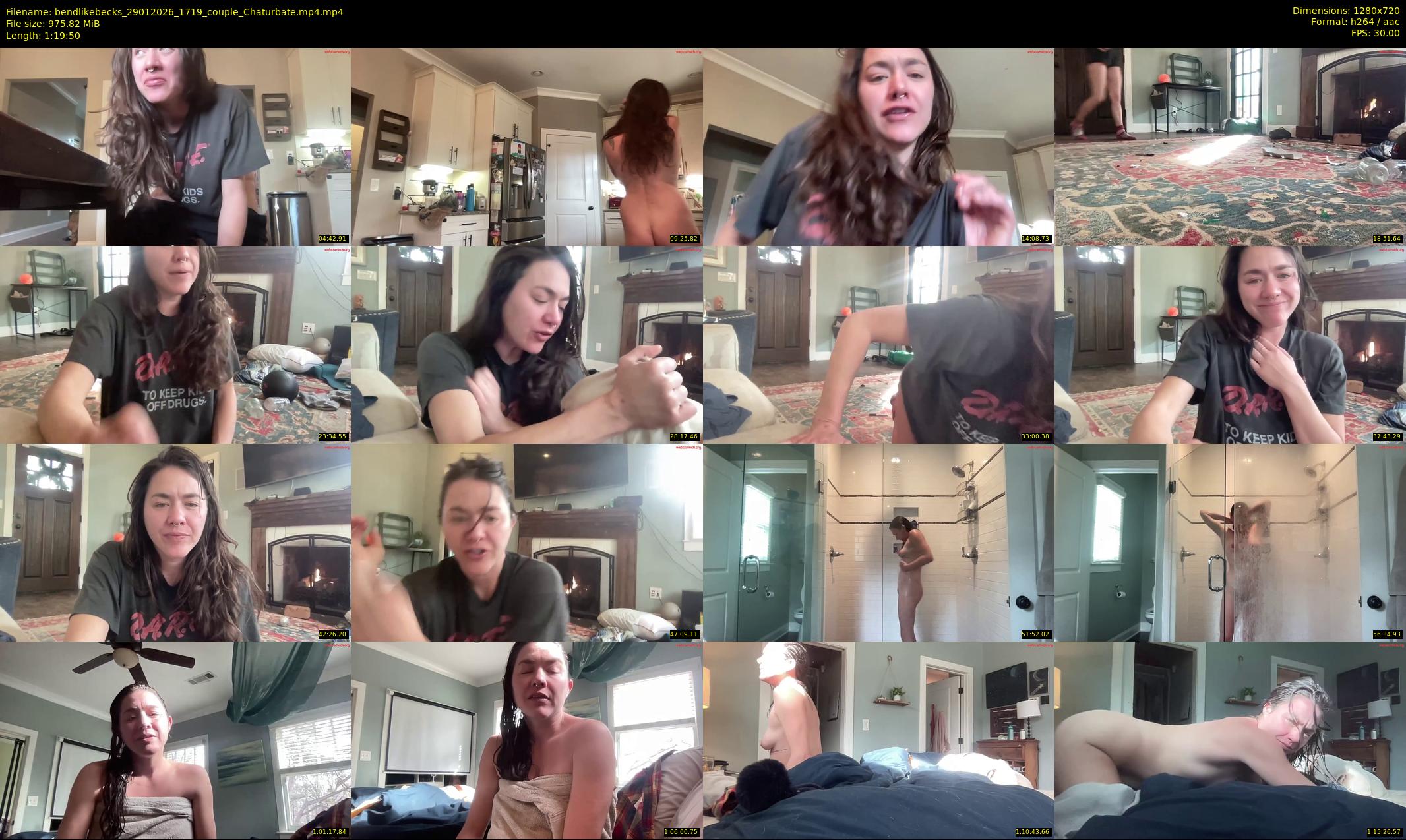 bendlikebecks — 80 minute Chaturbate female cam show recording, 720p, Jan 29, 2026