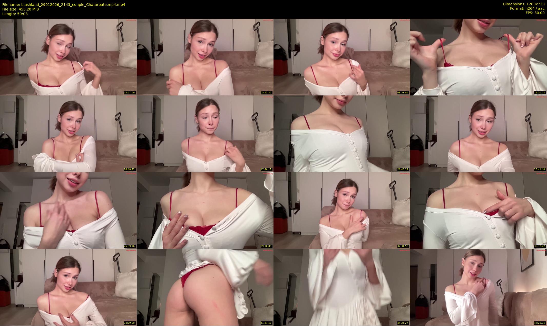 blushland — 51 minute Chaturbate couple cam show recording, 720p, Jan 29, 2026