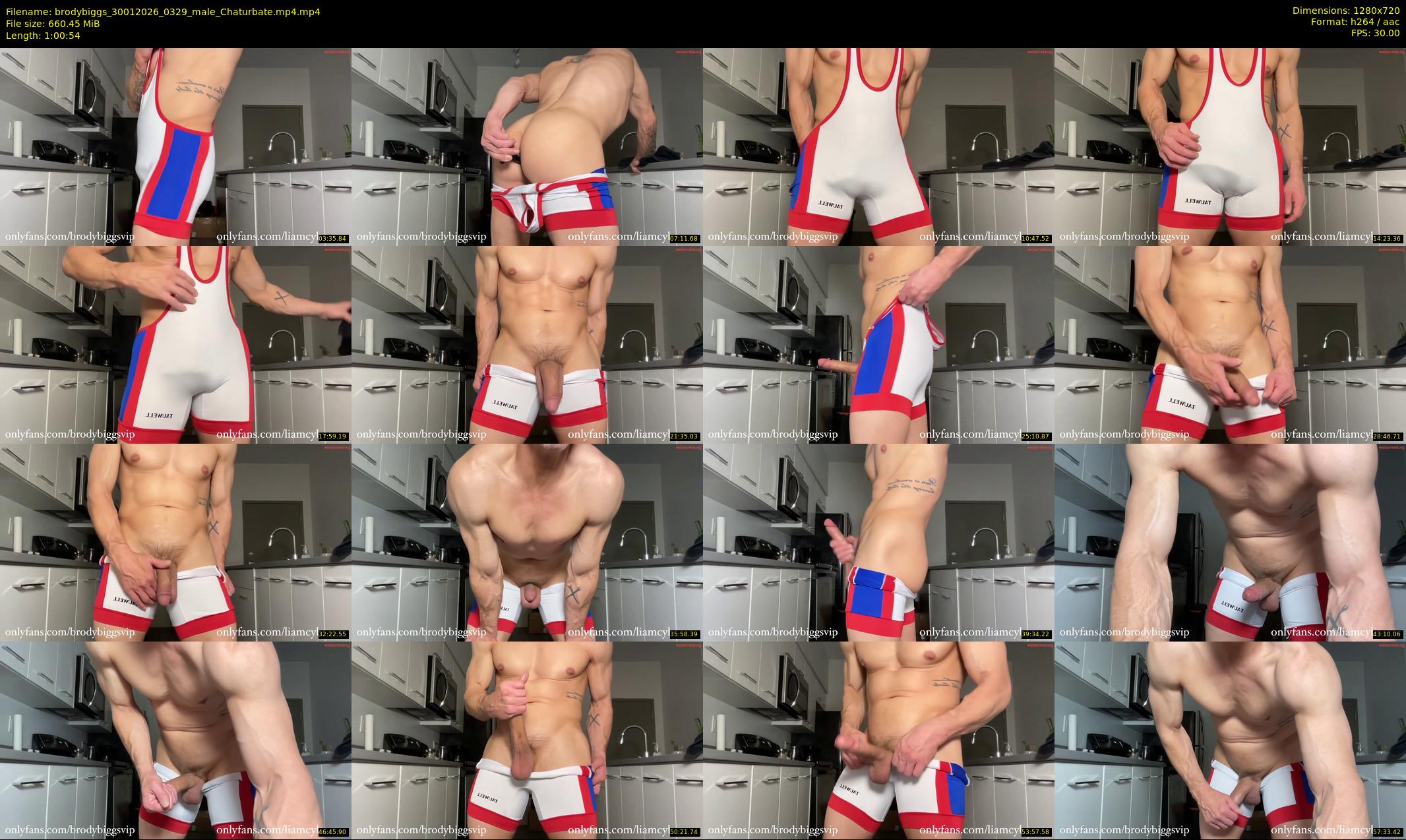 brodybiggs — 61 minute Chaturbate male cam show recording, 720p, Jan 30, 2026