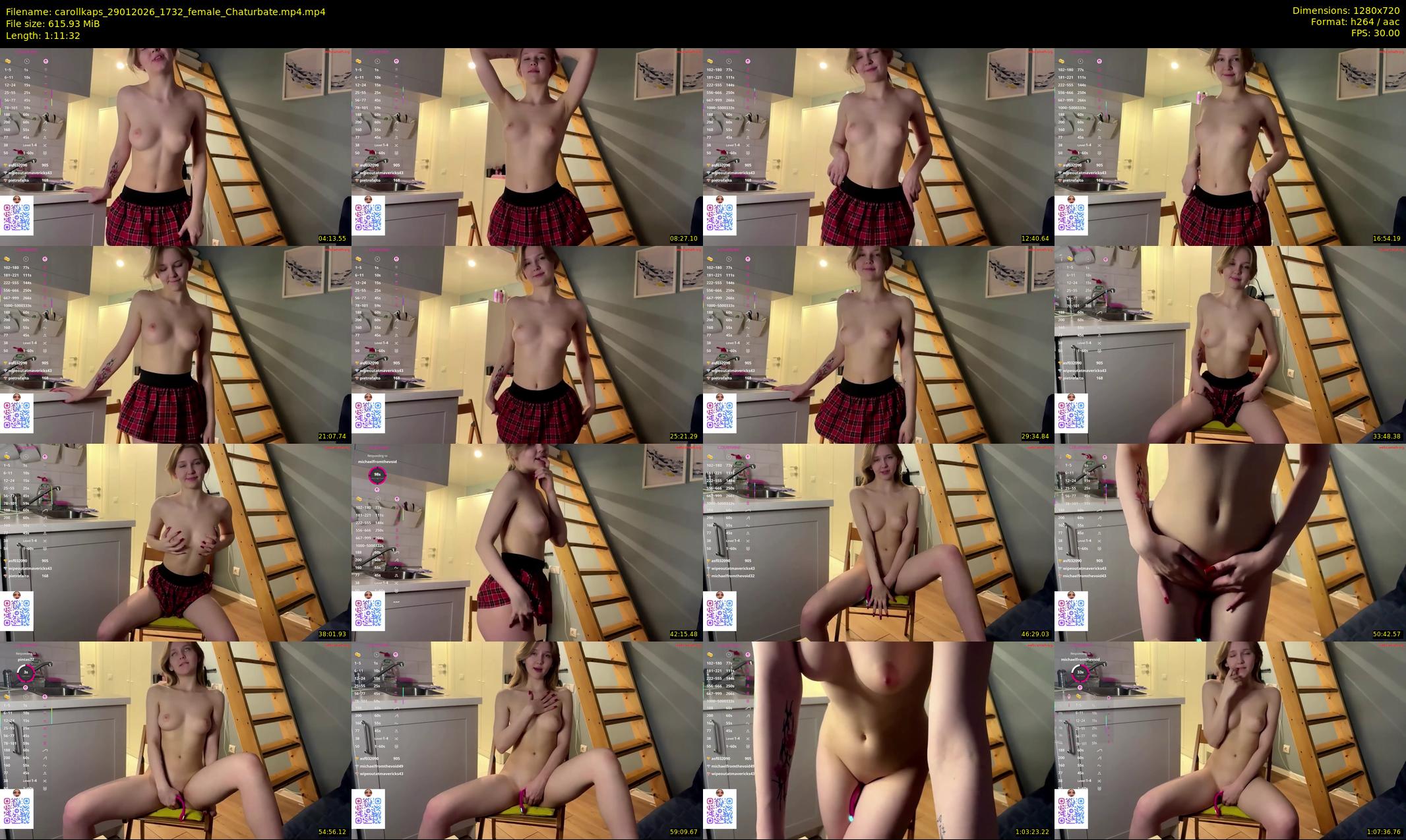 carollkaps — 72 minute Chaturbate female cam show recording, 720p, Jan 29, 2026