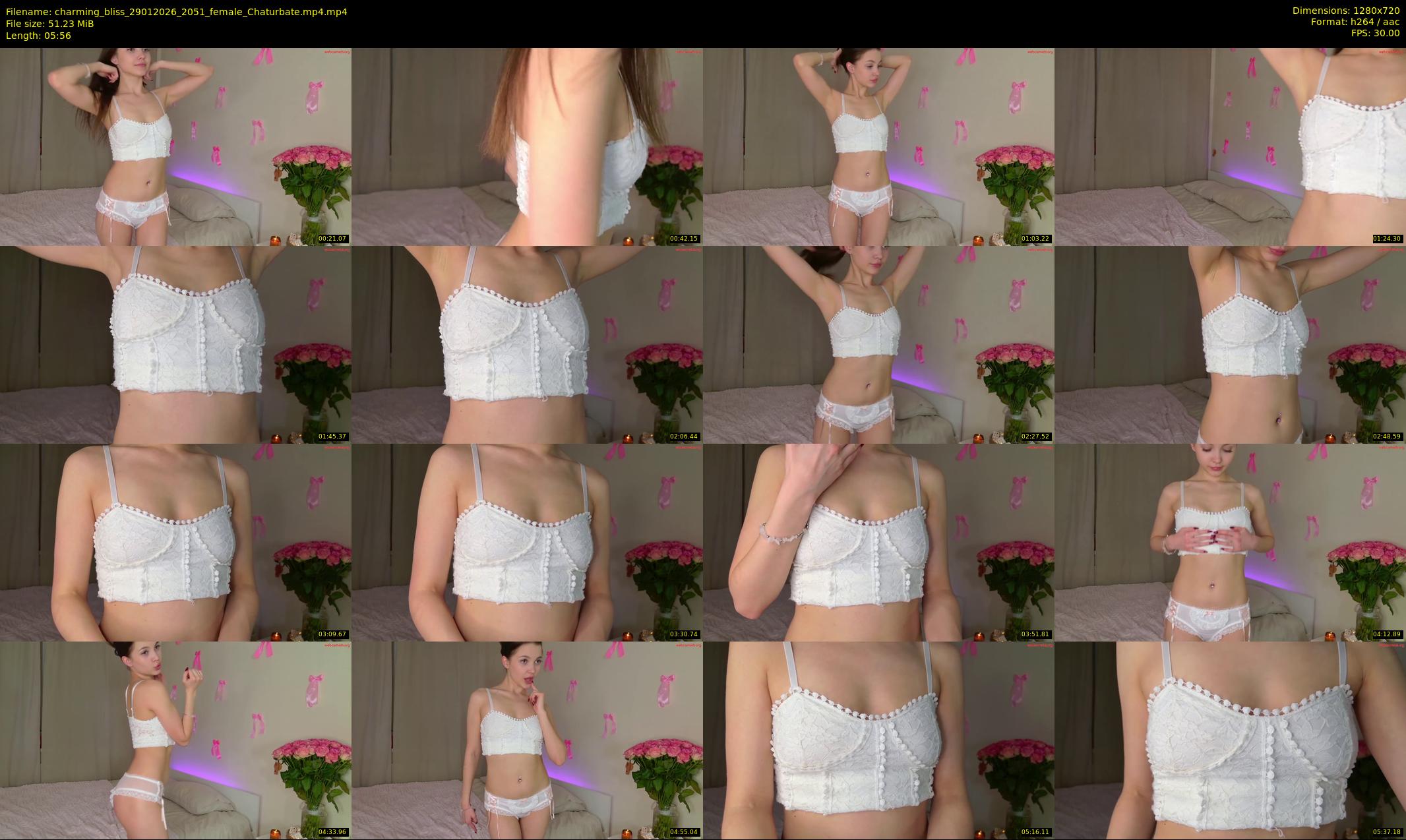 charming_bliss — 6 minute Chaturbate female cam show recording, 720p, Jan 29, 2026