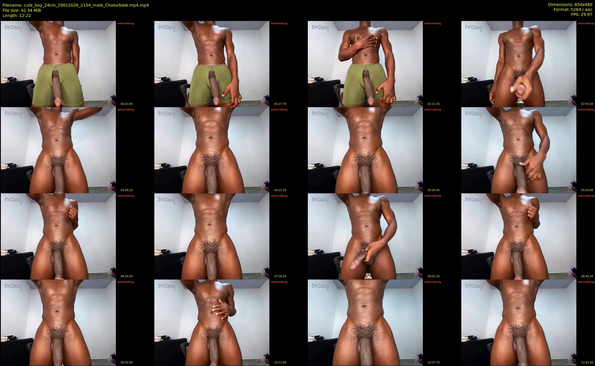cute_boy_24cm — 13 minute Chaturbate male cam show recording, 480p, Jan 29, 2026