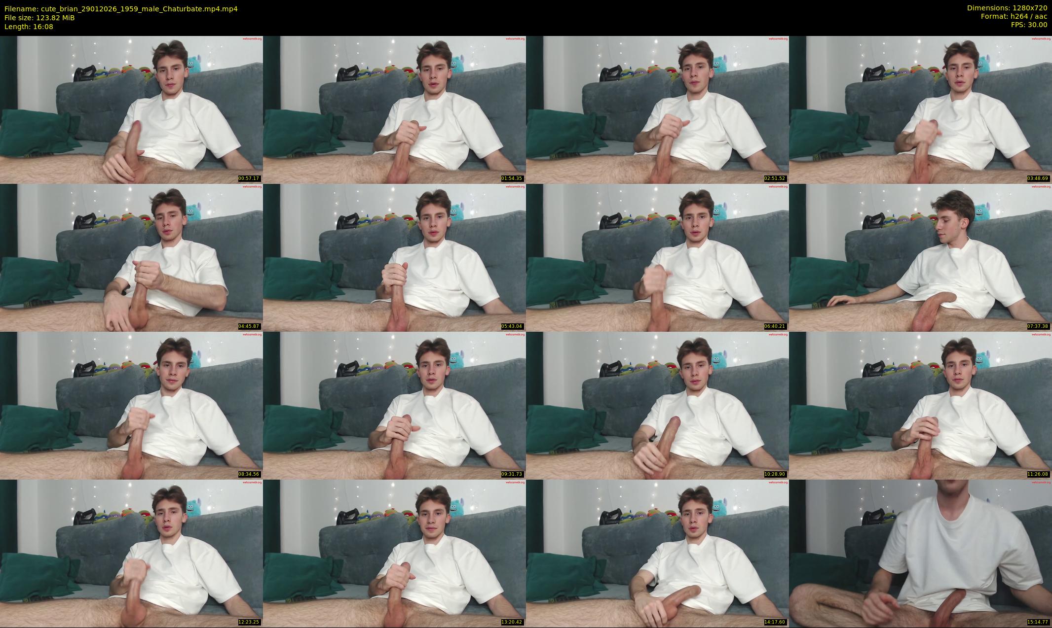 cute_brian — 17 minute Chaturbate male cam show recording, 720p, Jan 29, 2026