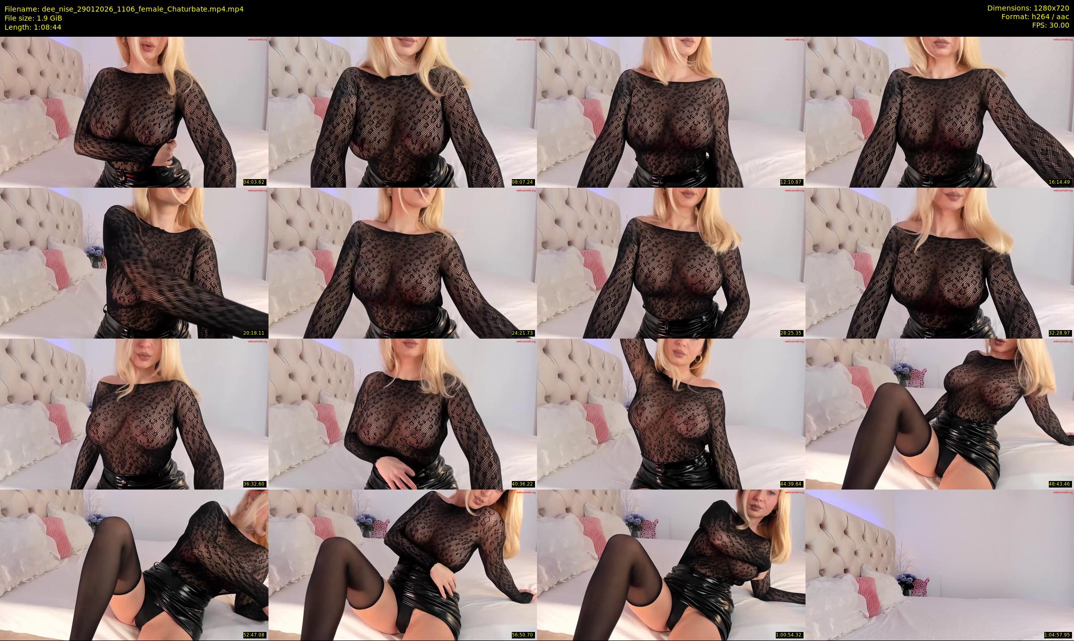 dee_nise — 69 minute Chaturbate female cam show recording, 720p, Jan 29, 2026