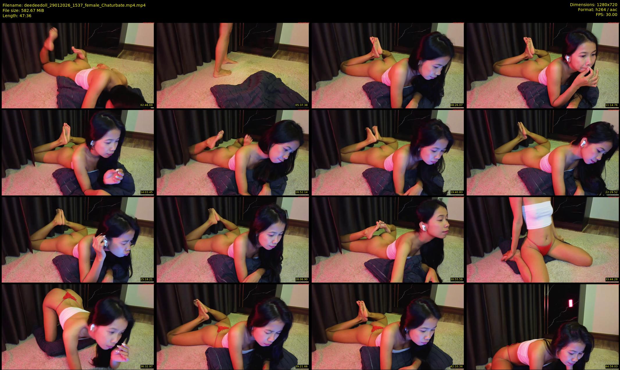 deedeedoll — 48 minute Chaturbate female cam show recording, 720p, Jan 29, 2026