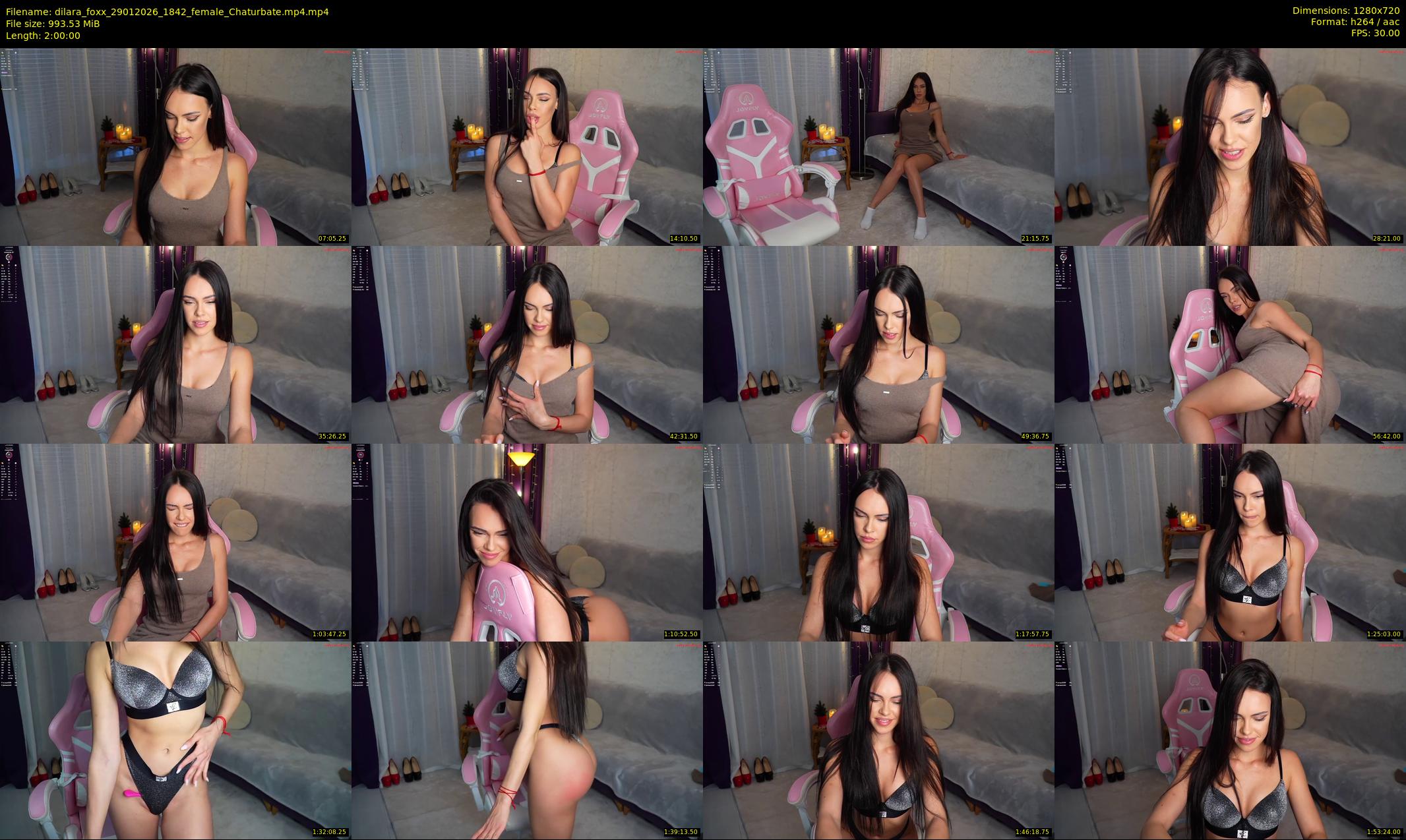 dilara_foxx — 120 minute Chaturbate female cam show recording, 720p, Jan 29, 2026