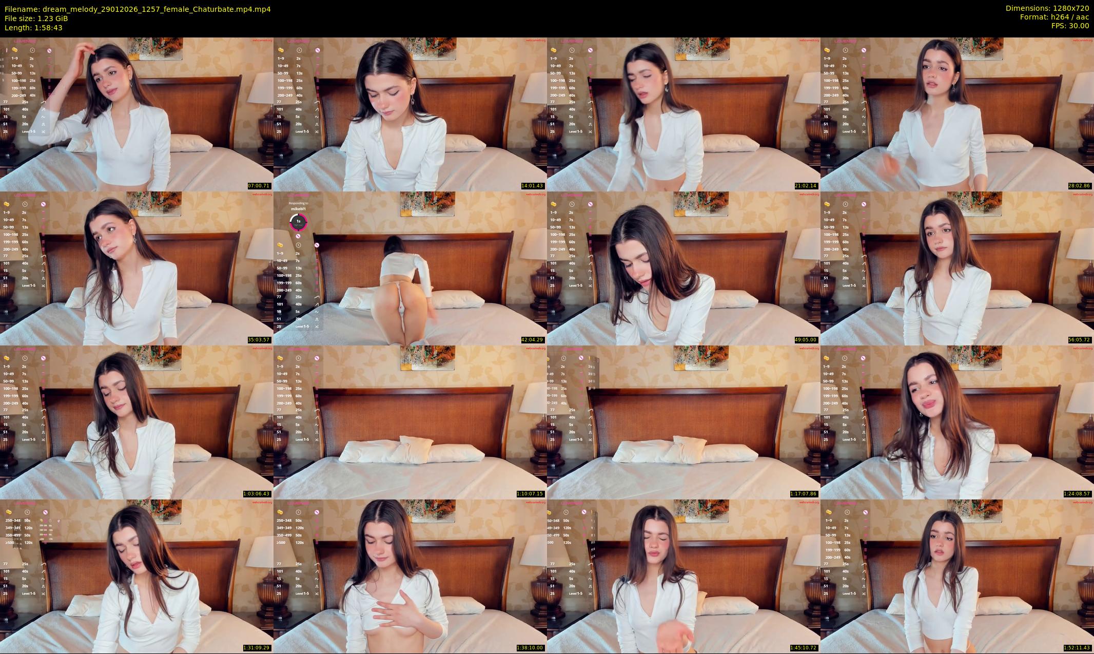 dream_melody — 119 minute Chaturbate female cam show recording, 720p, Jan 29, 2026