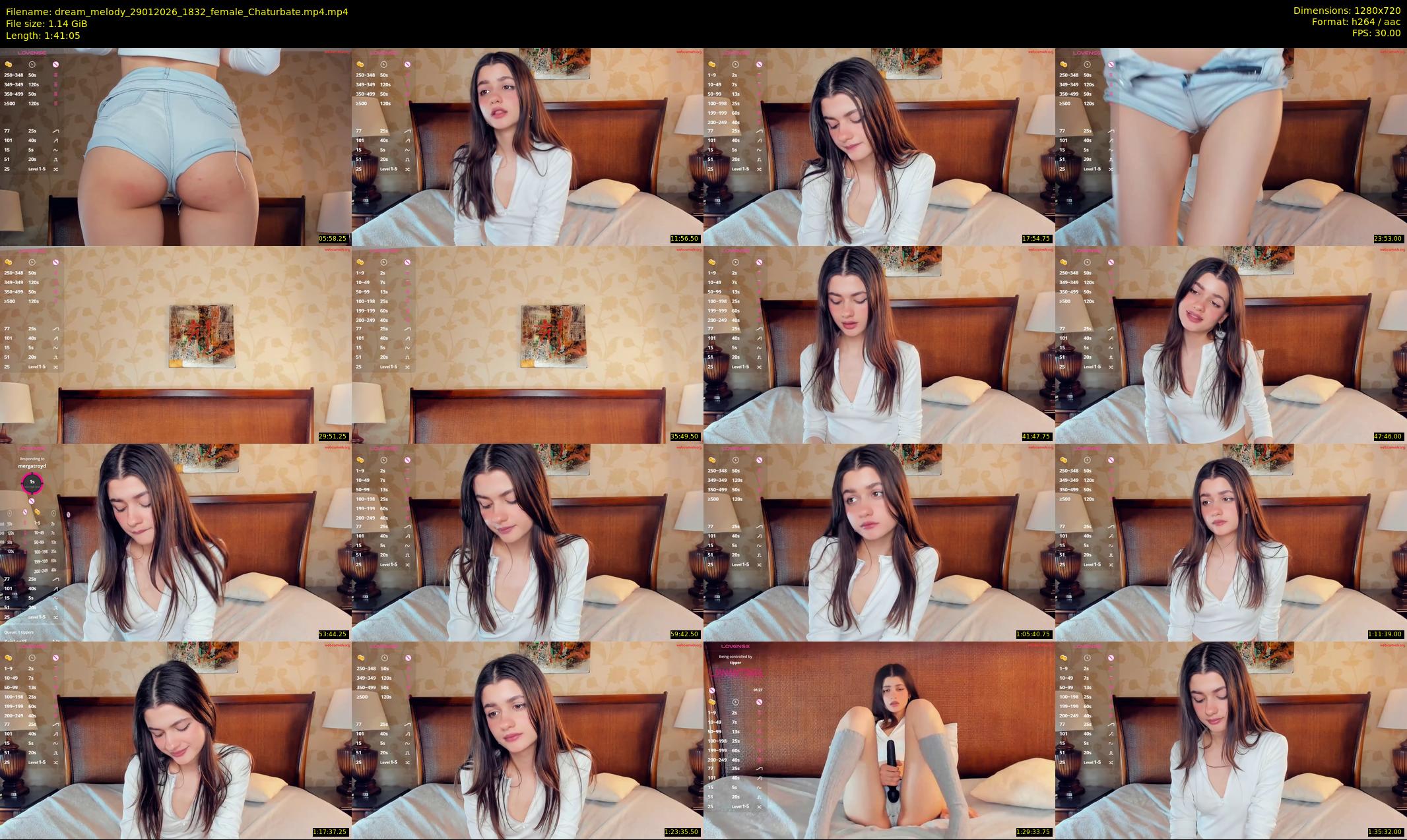 dream_melody — 102 minute Chaturbate female cam show recording, 720p, Jan 29, 2026