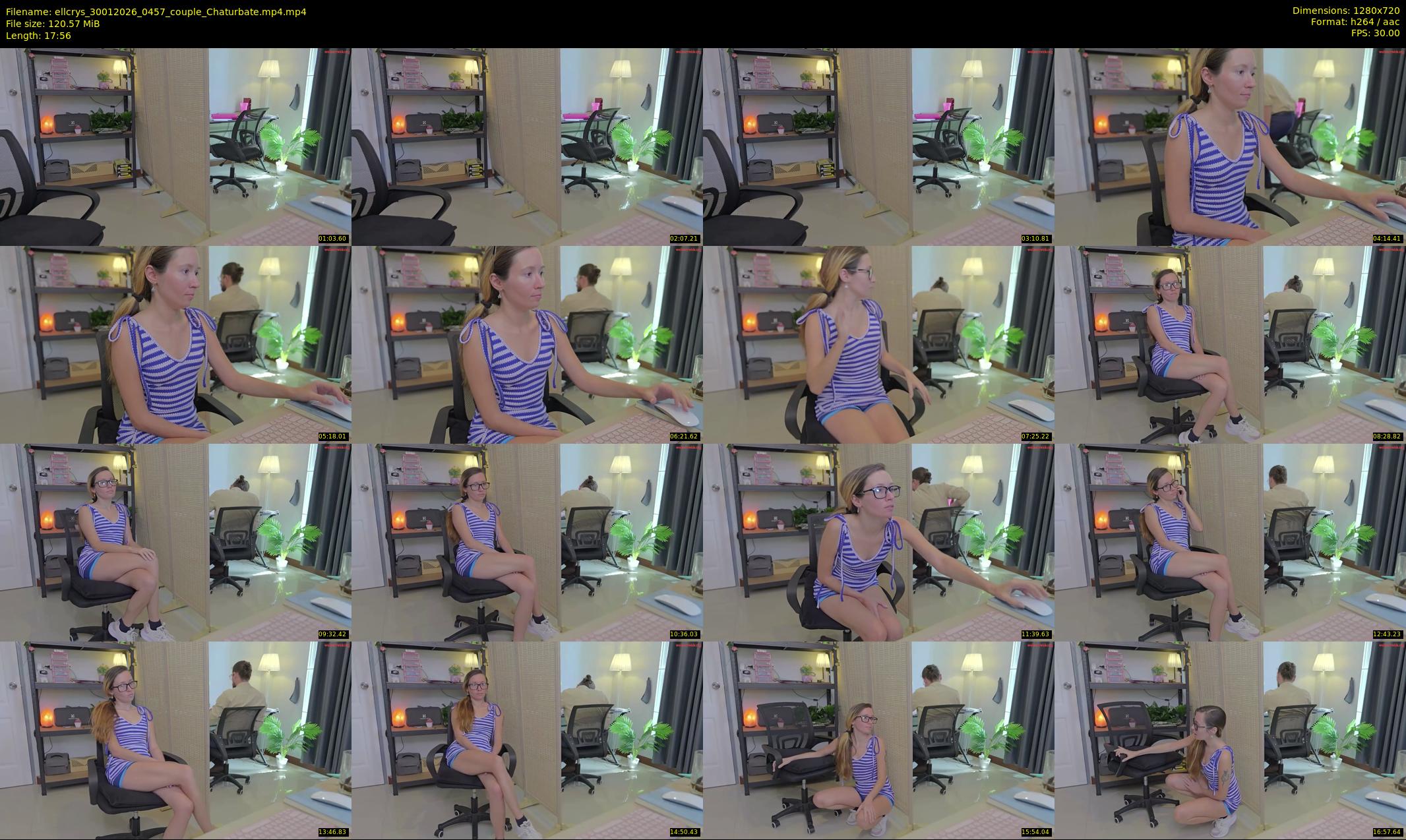 ellcrys — 18 minute Chaturbate couple cam show recording, 720p, Jan 30, 2026
