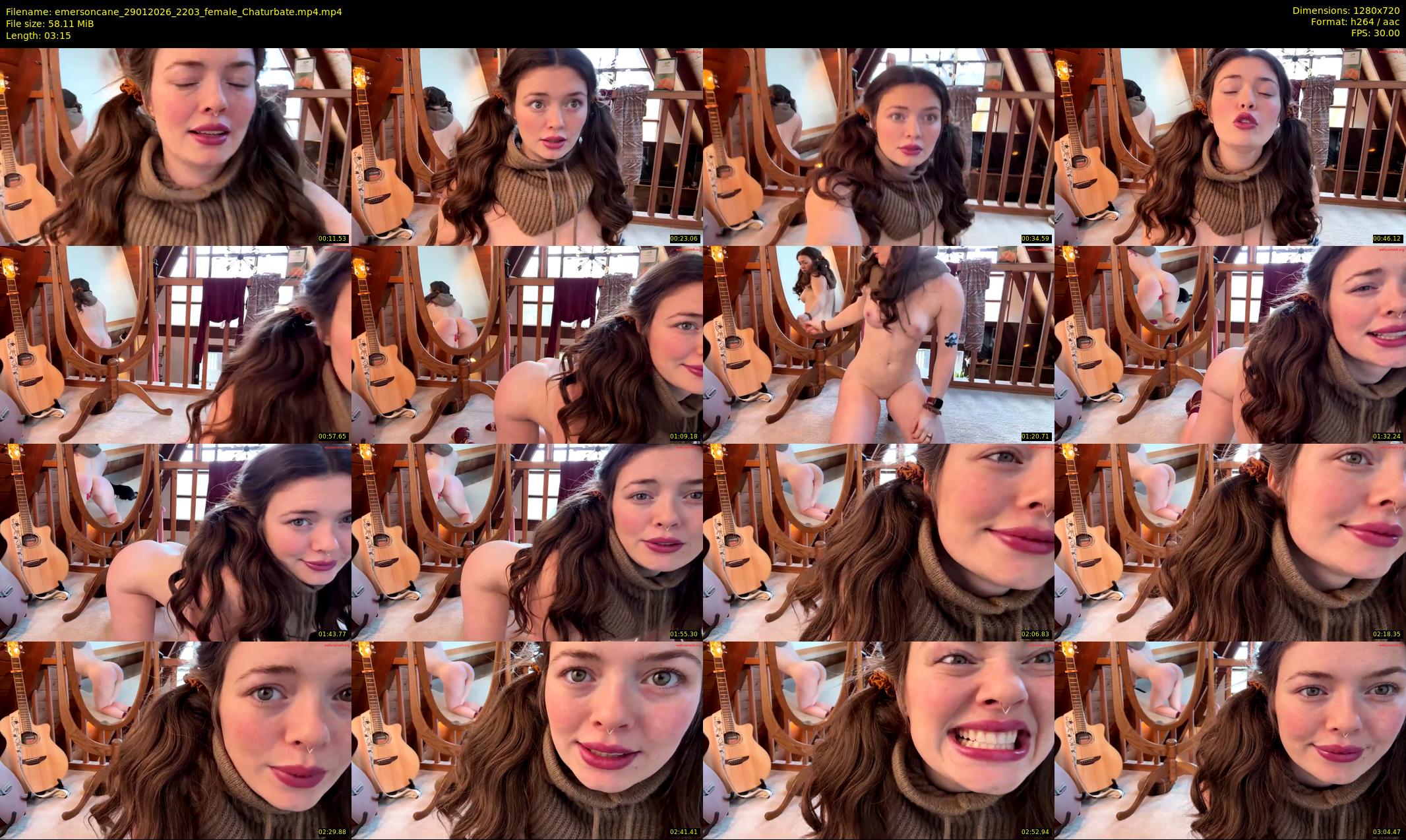 emersoncane — 4 minute Chaturbate female cam show recording, 720p, Jan 29, 2026