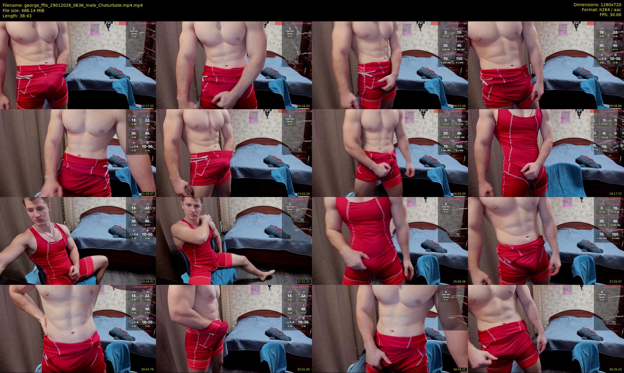 george_fflo — 39 minute Chaturbate male cam show recording, 720p, Jan 29, 2026