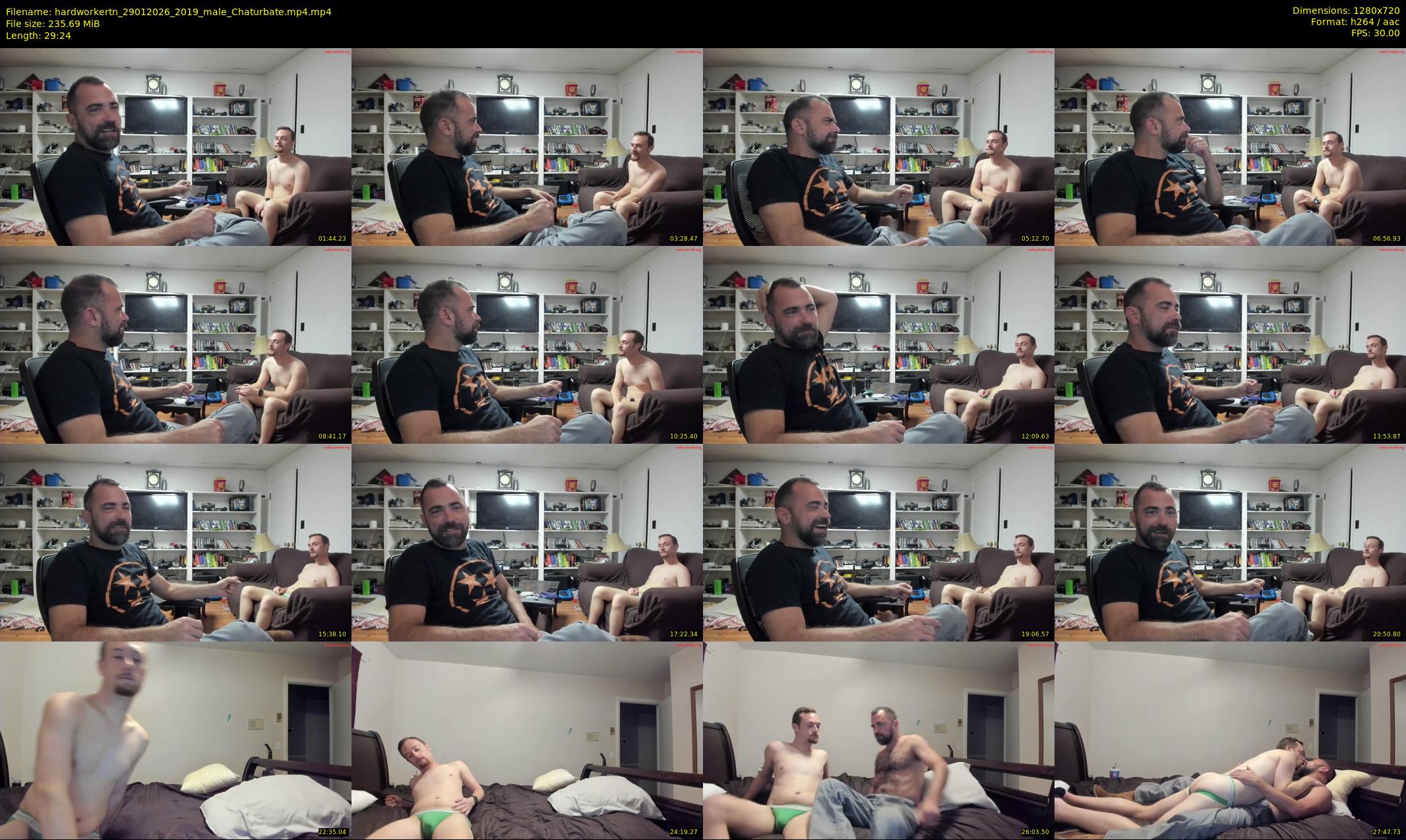 hardworkertn — 30 minute Chaturbate male cam show recording, 720p, Jan 29, 2026