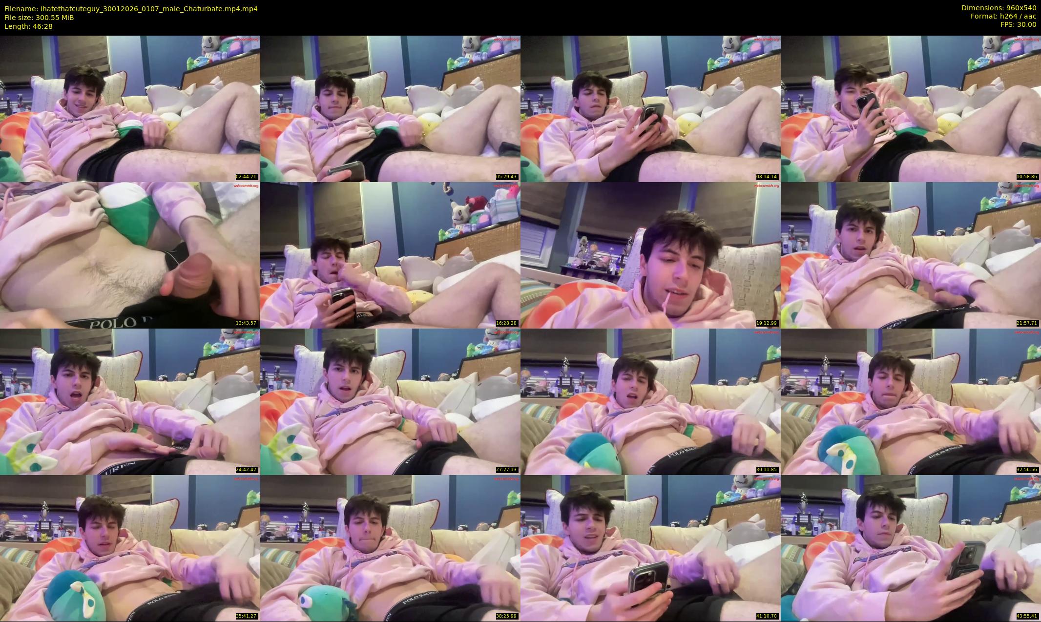 ihatethatcuteguy — 47 minute Chaturbate male cam show recording, 480p, Jan 30, 2026