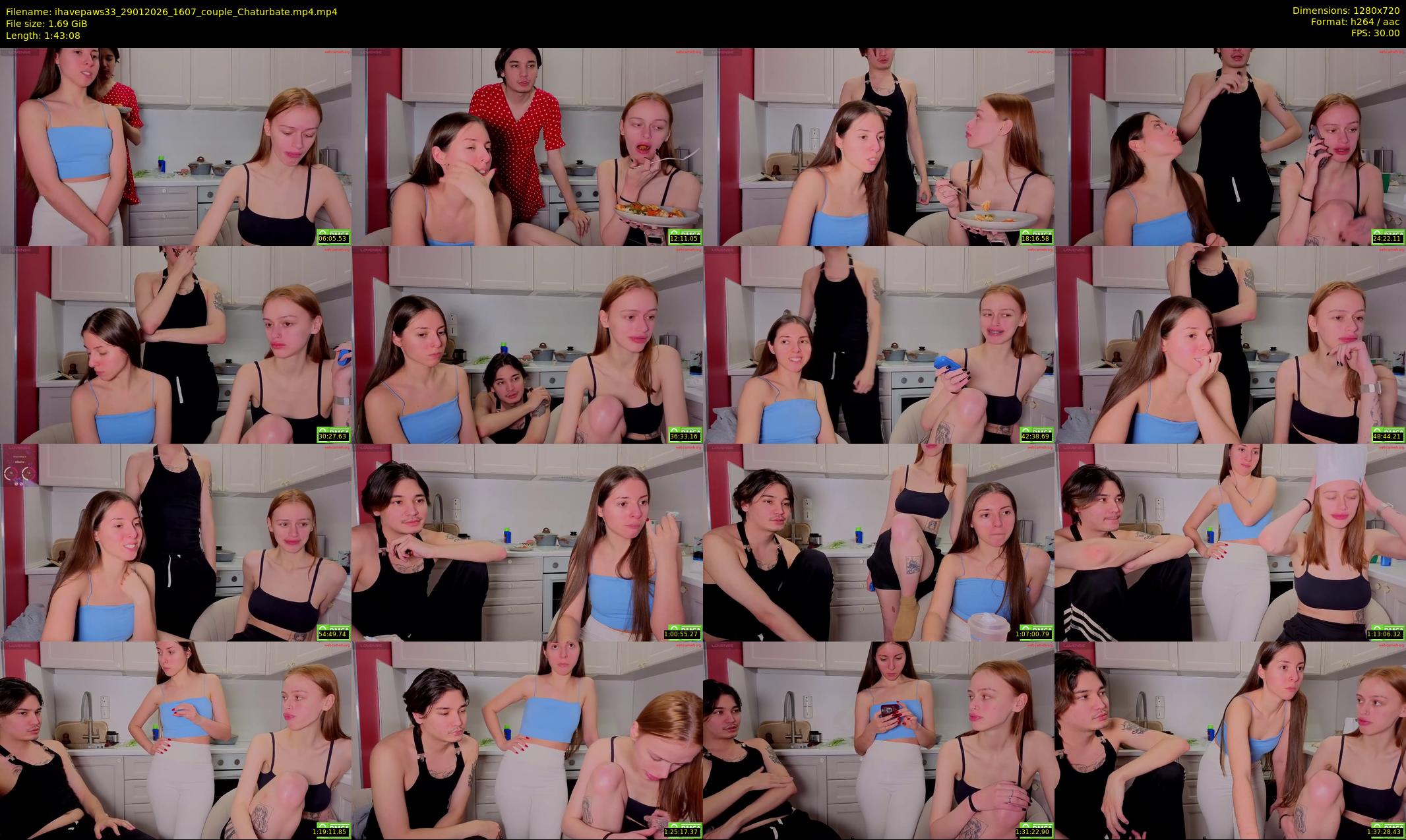 ihavepaws33 — 104 minute Chaturbate couple cam show recording, 720p, Jan 29, 2026