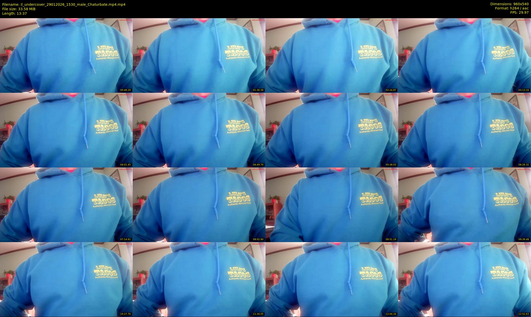 il_undercover — 14 minute Chaturbate male cam show recording, 480p, Jan 29, 2026
