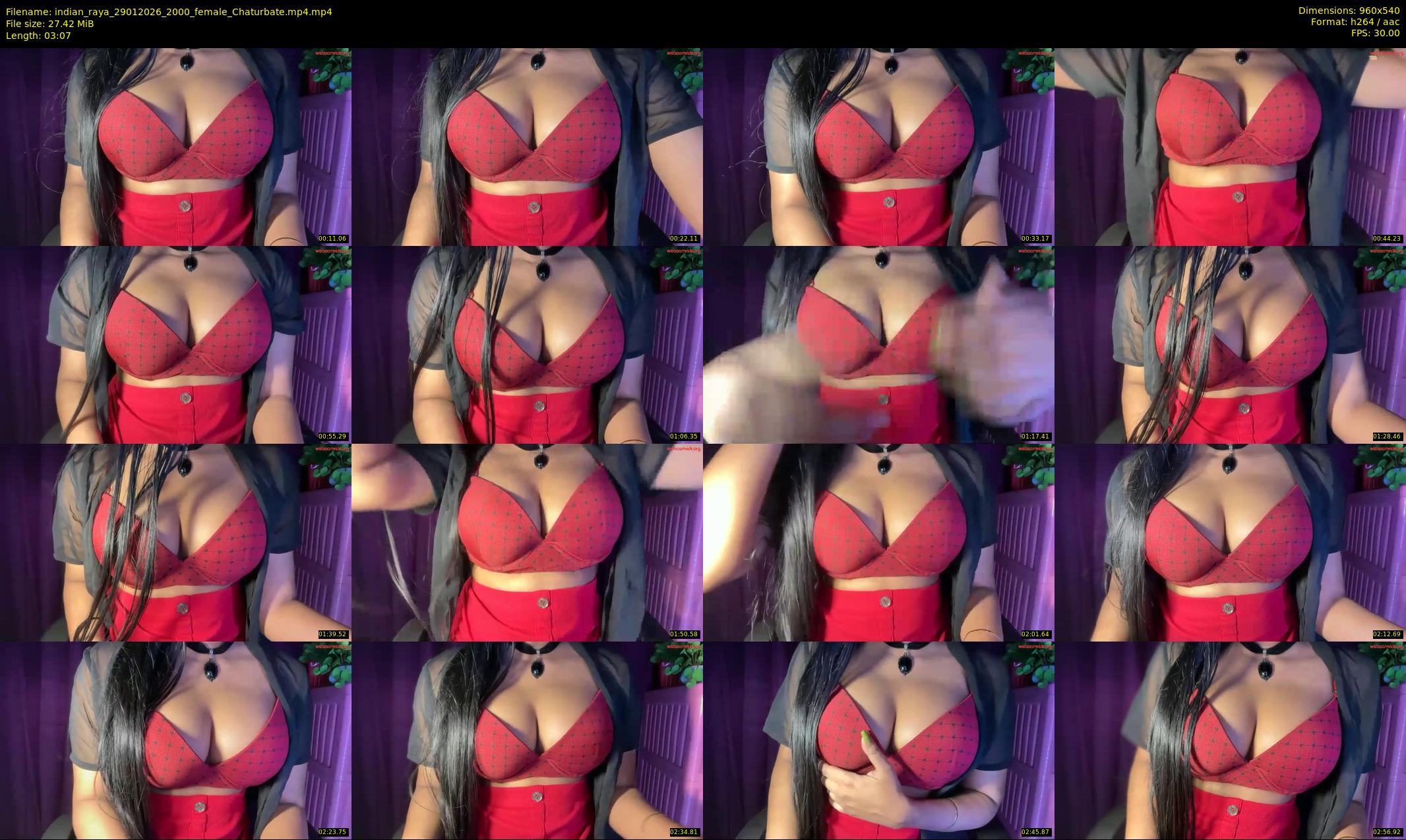 indian_raya — 4 minute Chaturbate female cam show recording, 480p, Jan 29, 2026