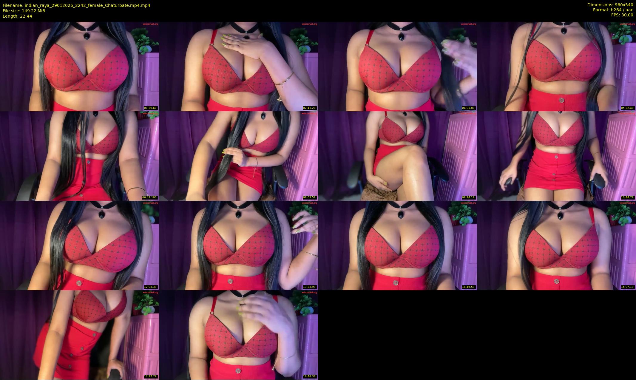 indian_raya — 23 minute Chaturbate female cam show recording, 480p, Jan 29, 2026