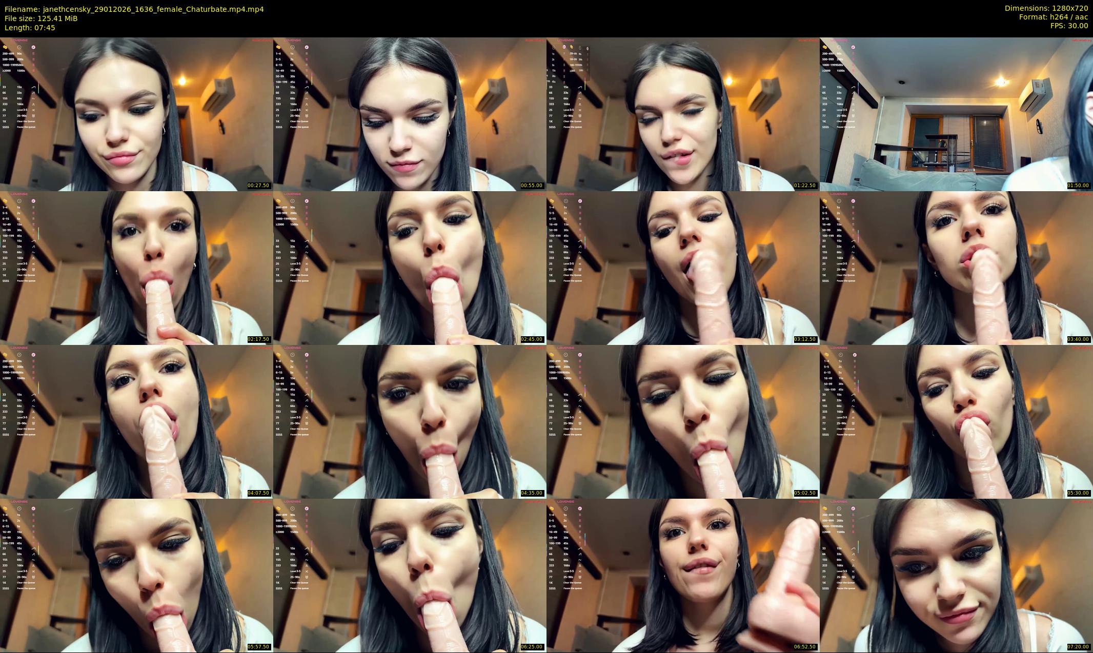 janethcensky — 8 minute Chaturbate female cam show recording, 720p, Jan 29, 2026