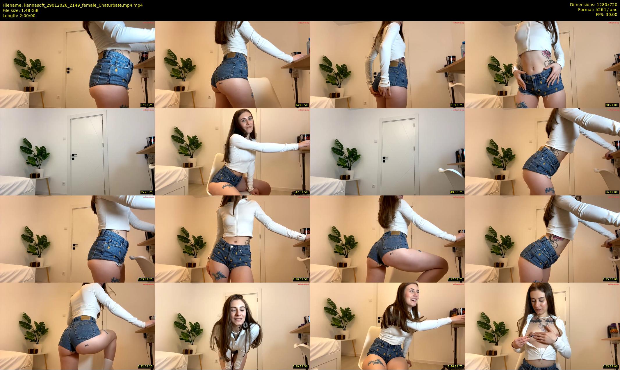 kennasoft — 120 minute Chaturbate female cam show recording, 720p, Jan 29, 2026