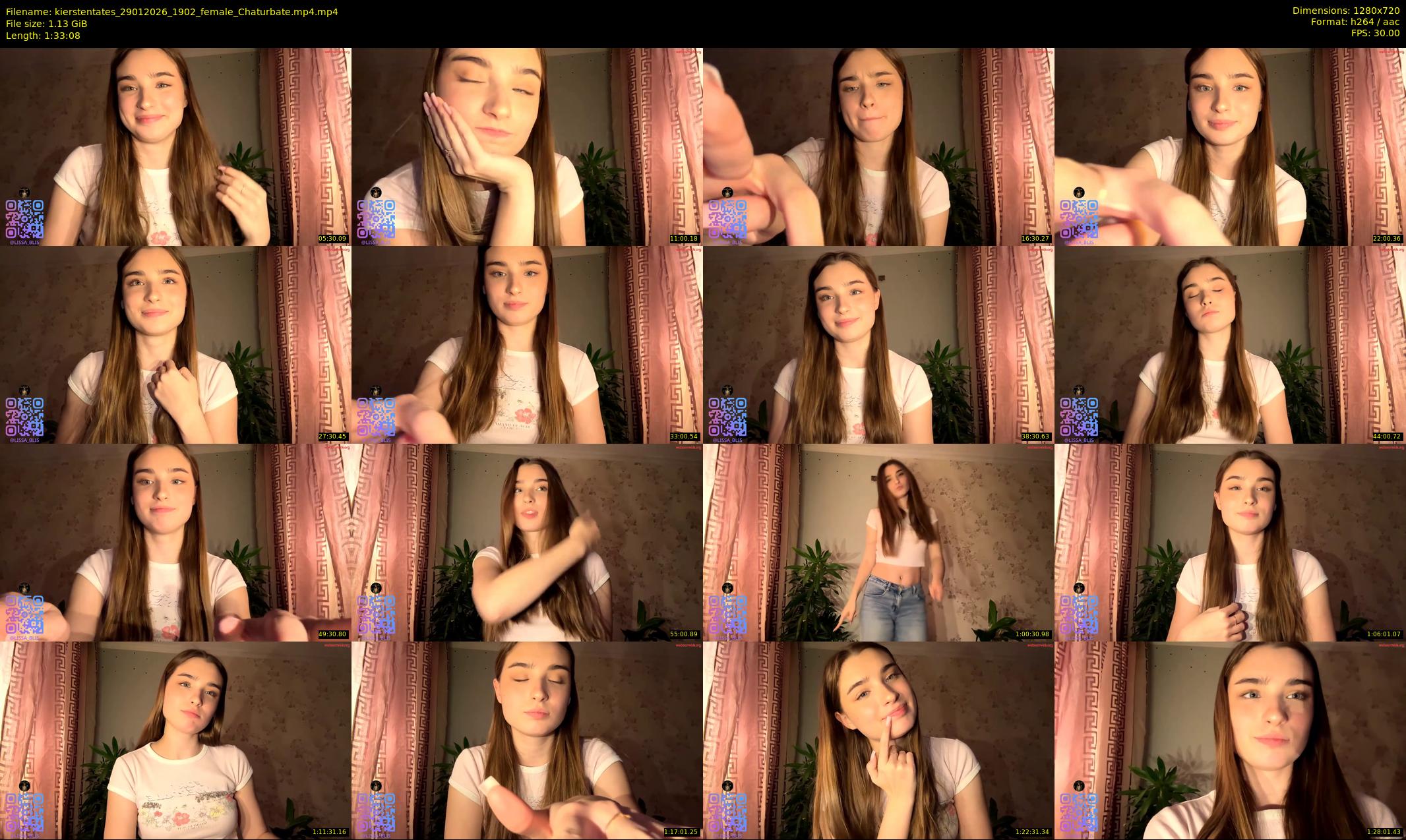 kierstentates — 94 minute Chaturbate female cam show recording, 720p, Jan 29, 2026
