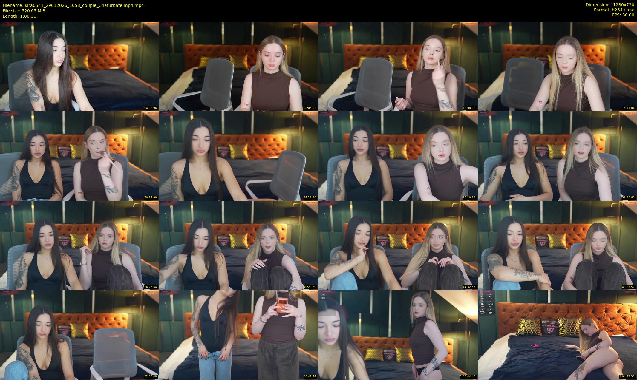 kira0541 — 69 minute Chaturbate couple cam show recording, 720p, Jan 29, 2026