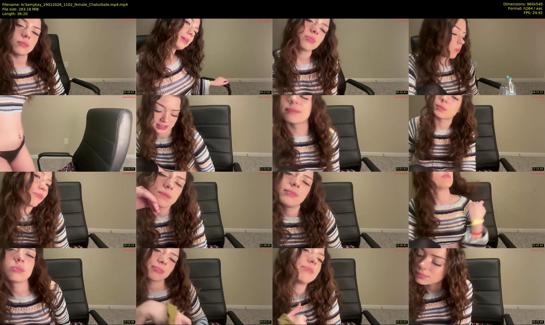 kr3amykay — 37 minute Chaturbate female cam show recording, 480p, Jan 29, 2026