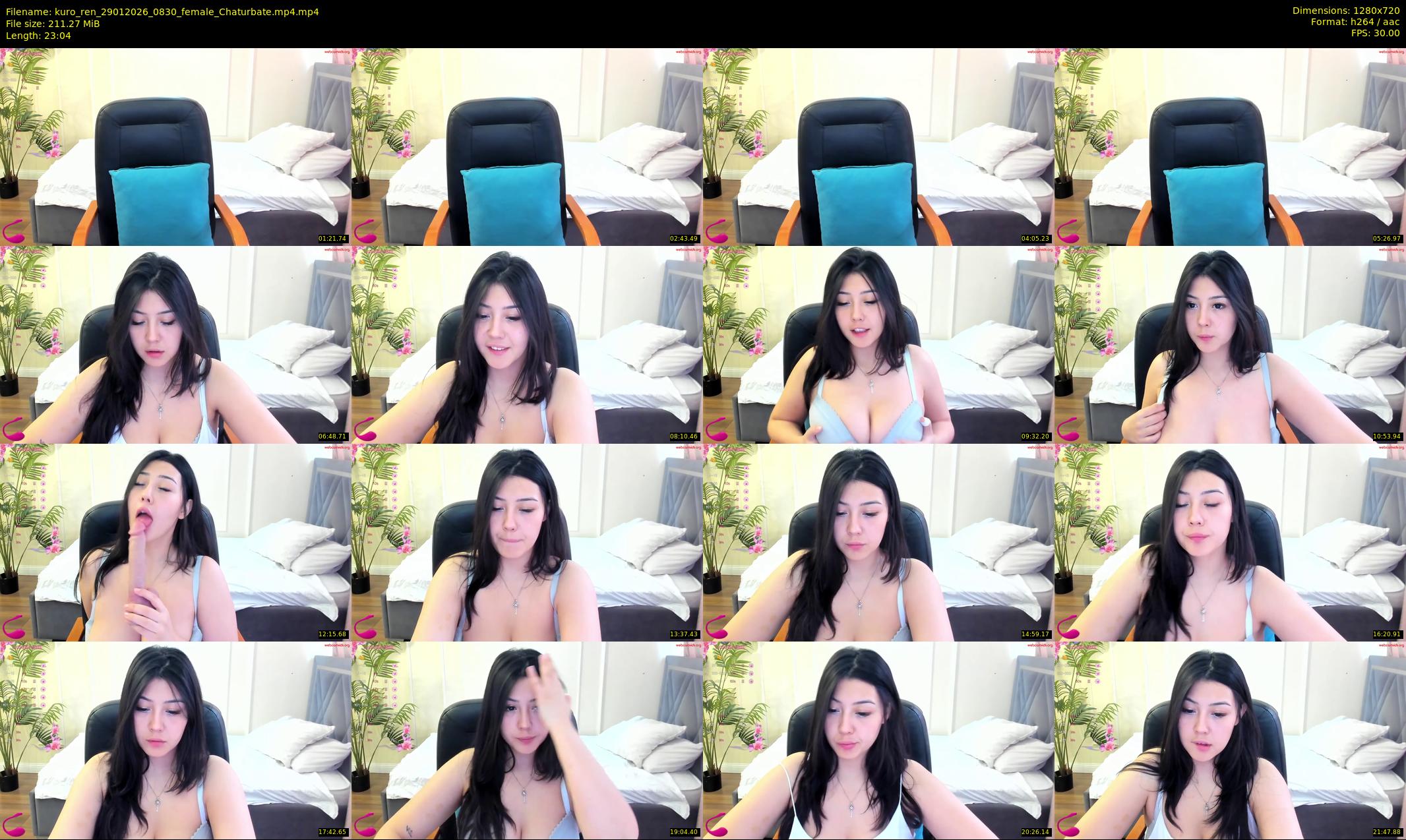 kuro_ren — 24 minute Chaturbate female cam show recording, 720p, Jan 29, 2026