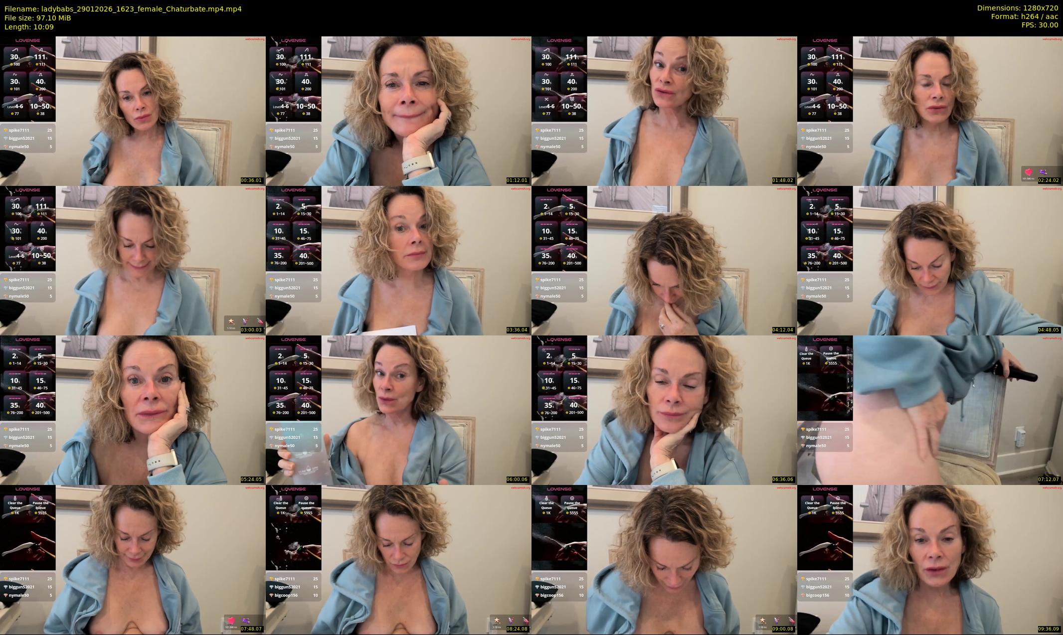 ladybabs — 11 minute Chaturbate female cam show recording, 720p, Jan 29, 2026