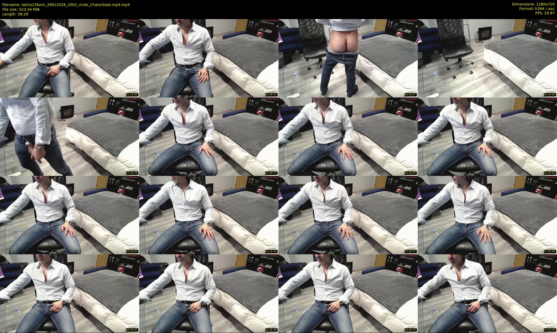 latino23bom — 40 minute Chaturbate male cam show recording, 720p, Jan 29, 2026