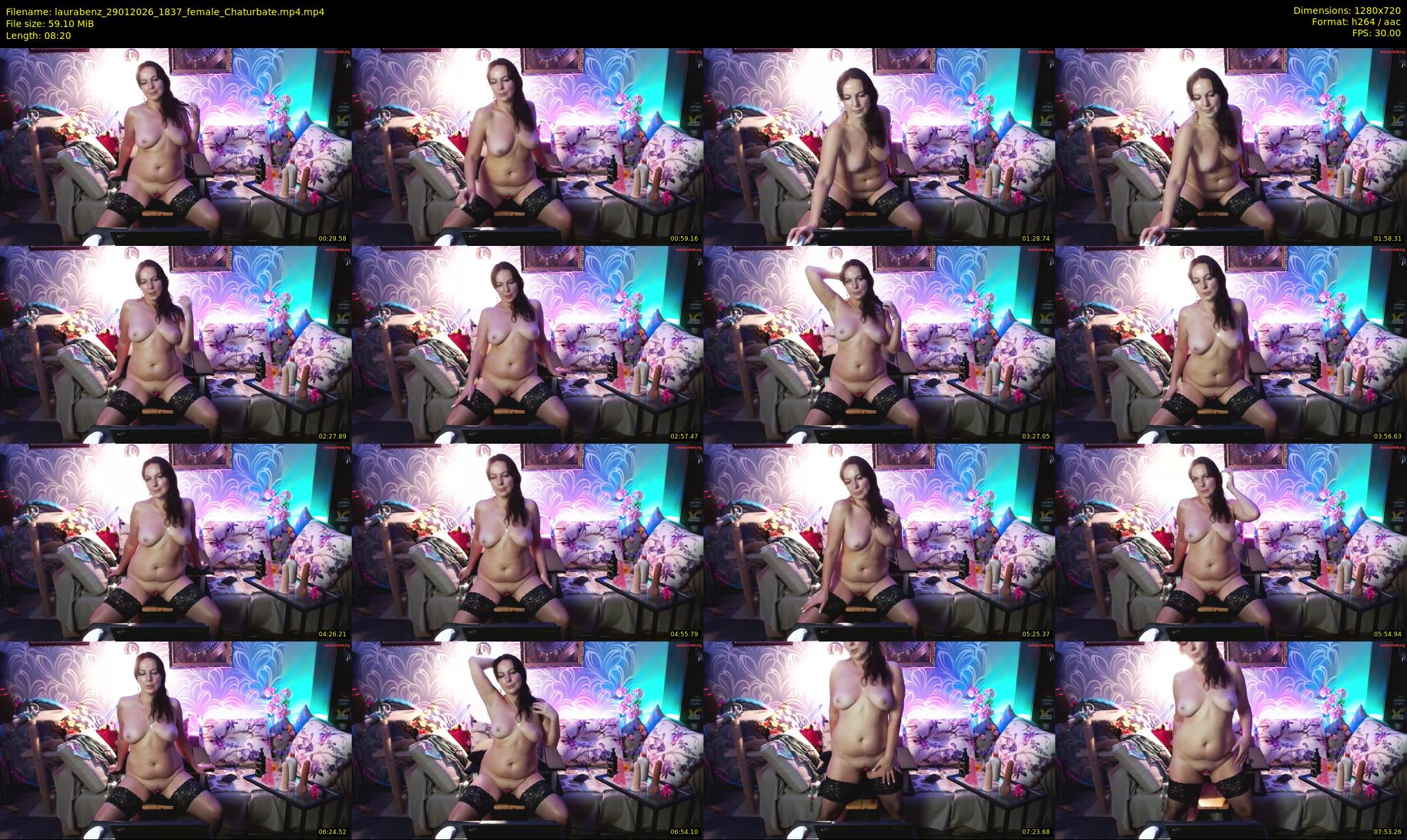 laurabenz — 9 minute Chaturbate female cam show recording, 720p, Jan 29, 2026