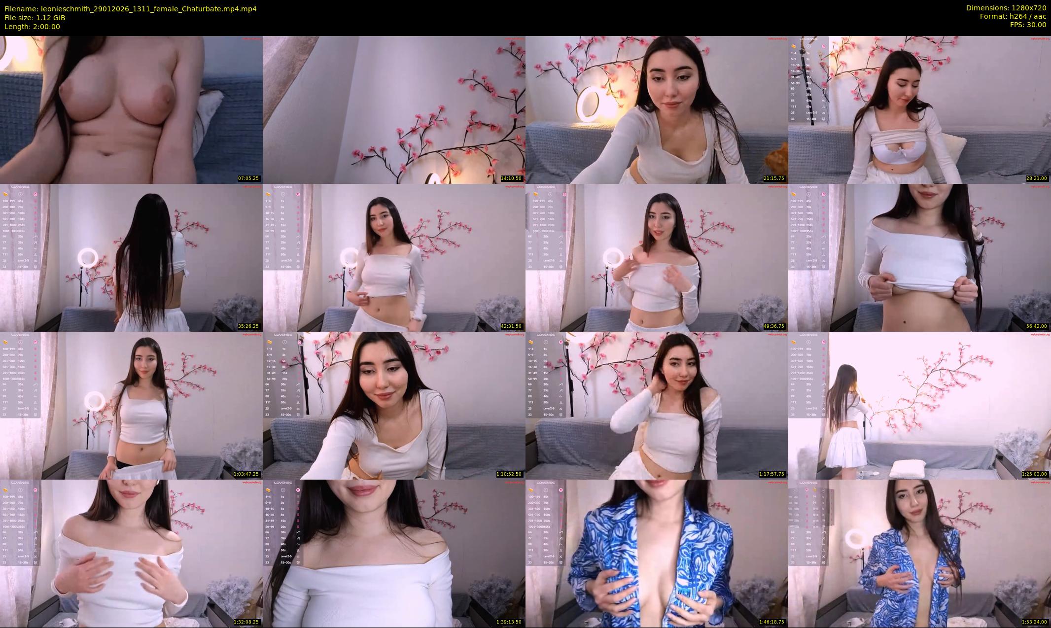 leonieschmith — 120 minute Chaturbate female cam show recording, 720p, Jan 29, 2026